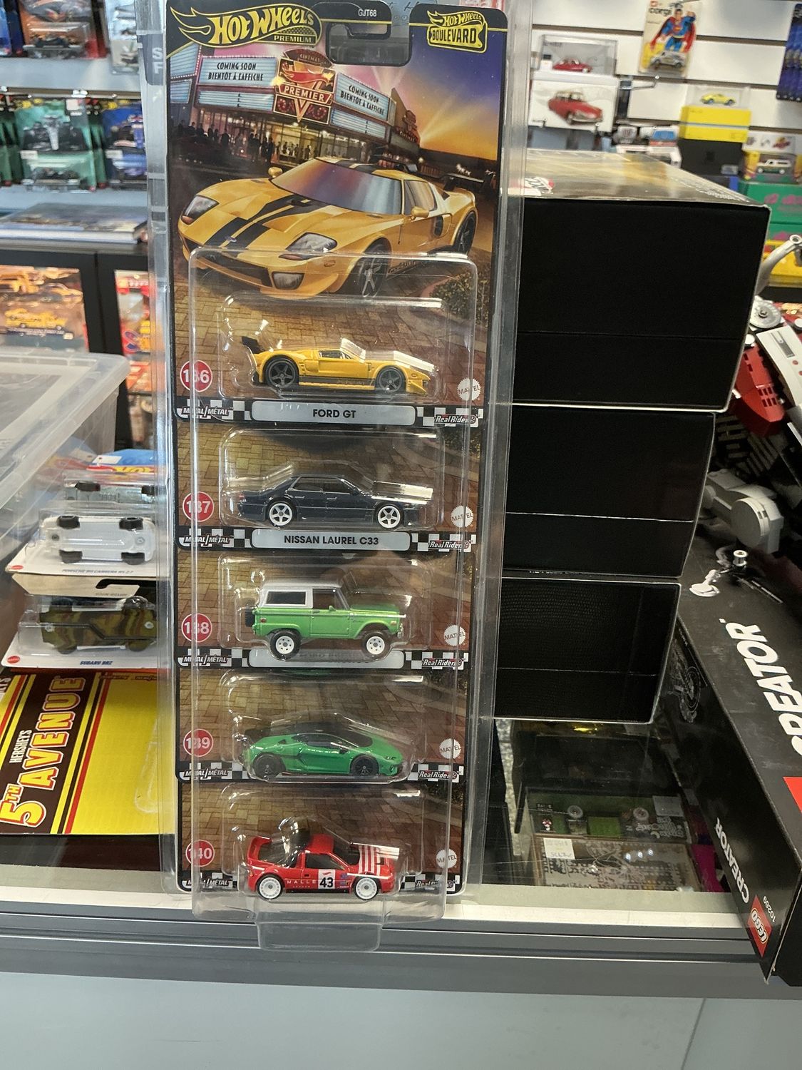 Hot wheels Boulevard set number 136 to 140