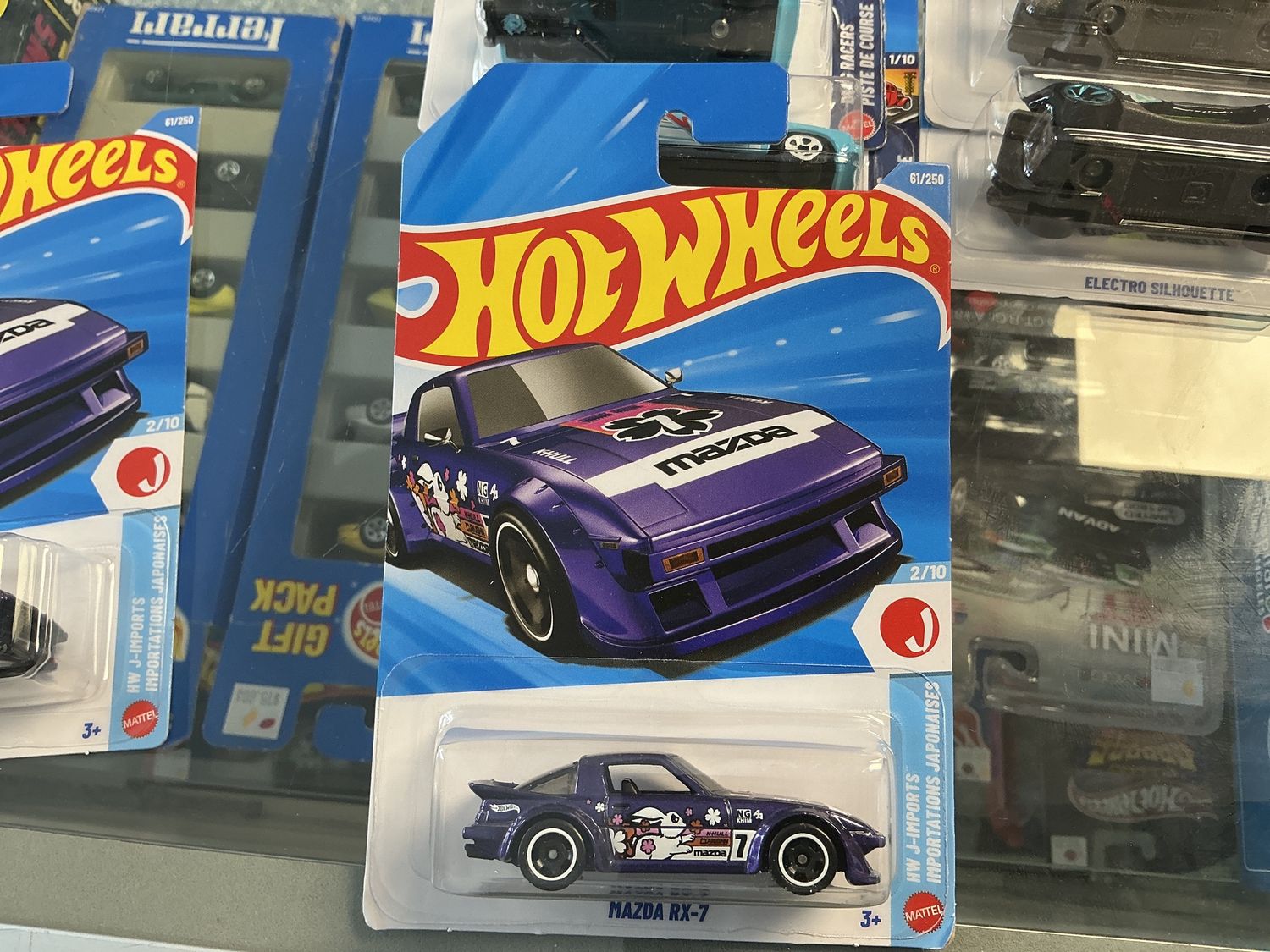 Mazda RX seven purple