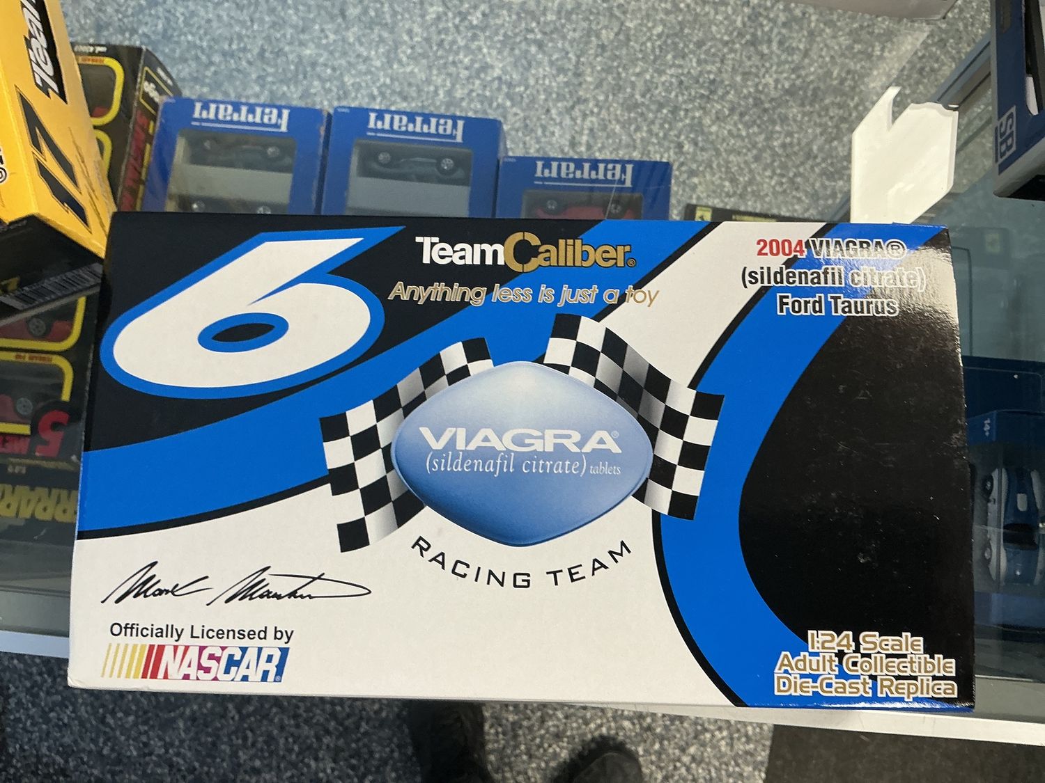 Mark Martin 2004 Viagra racing team number six