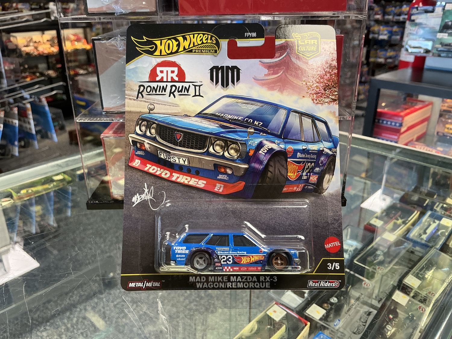 Ronin run 2 mad mike Mazda Rx-3 wagon