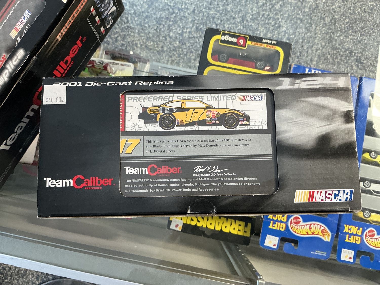 Matt Kenseth 17 DeWAlt saw blades