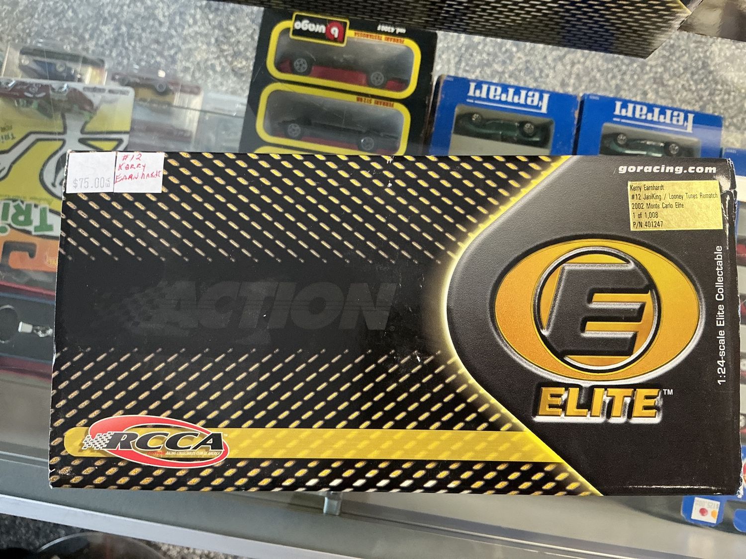 Kerry Earnhardt number 12 Johnny King Looney Tunes rematch 2002, Monte Carlo elite