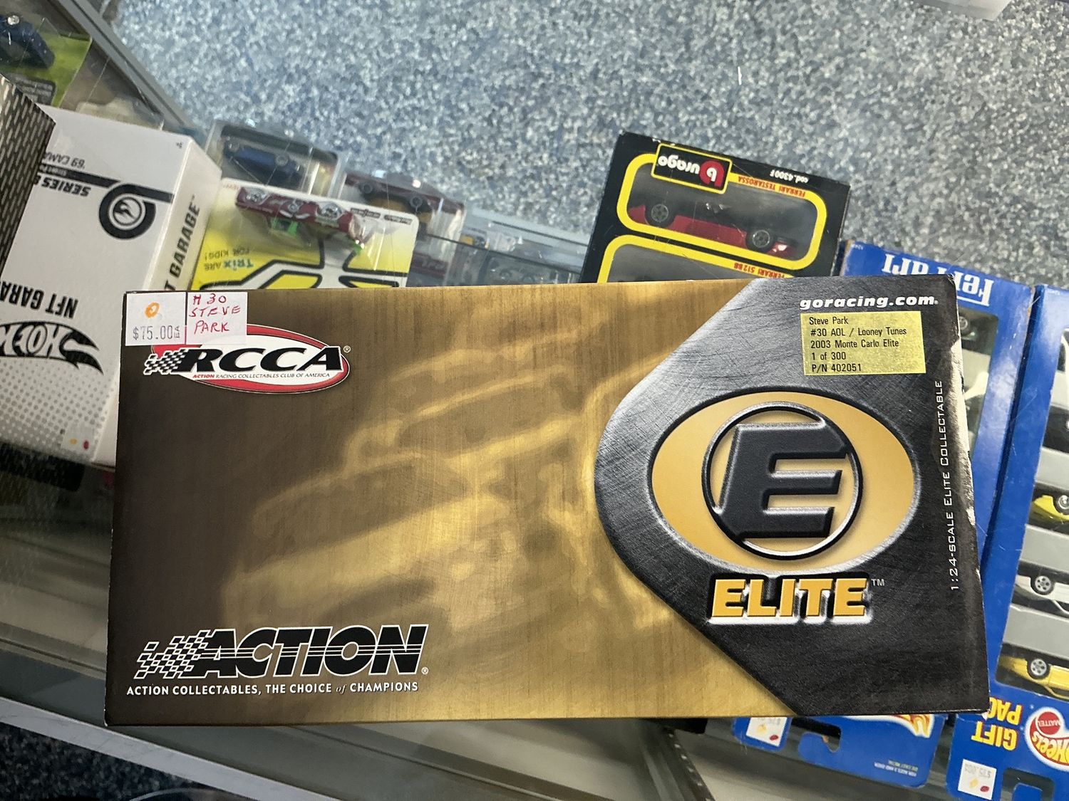 Steve Park number 30 AOL Looney Tunes, 2003 Monte Carlo elite