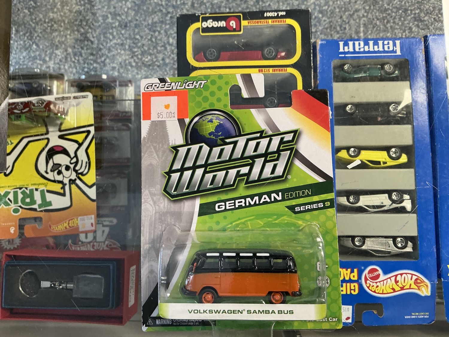 Volkswagen samba bus orange