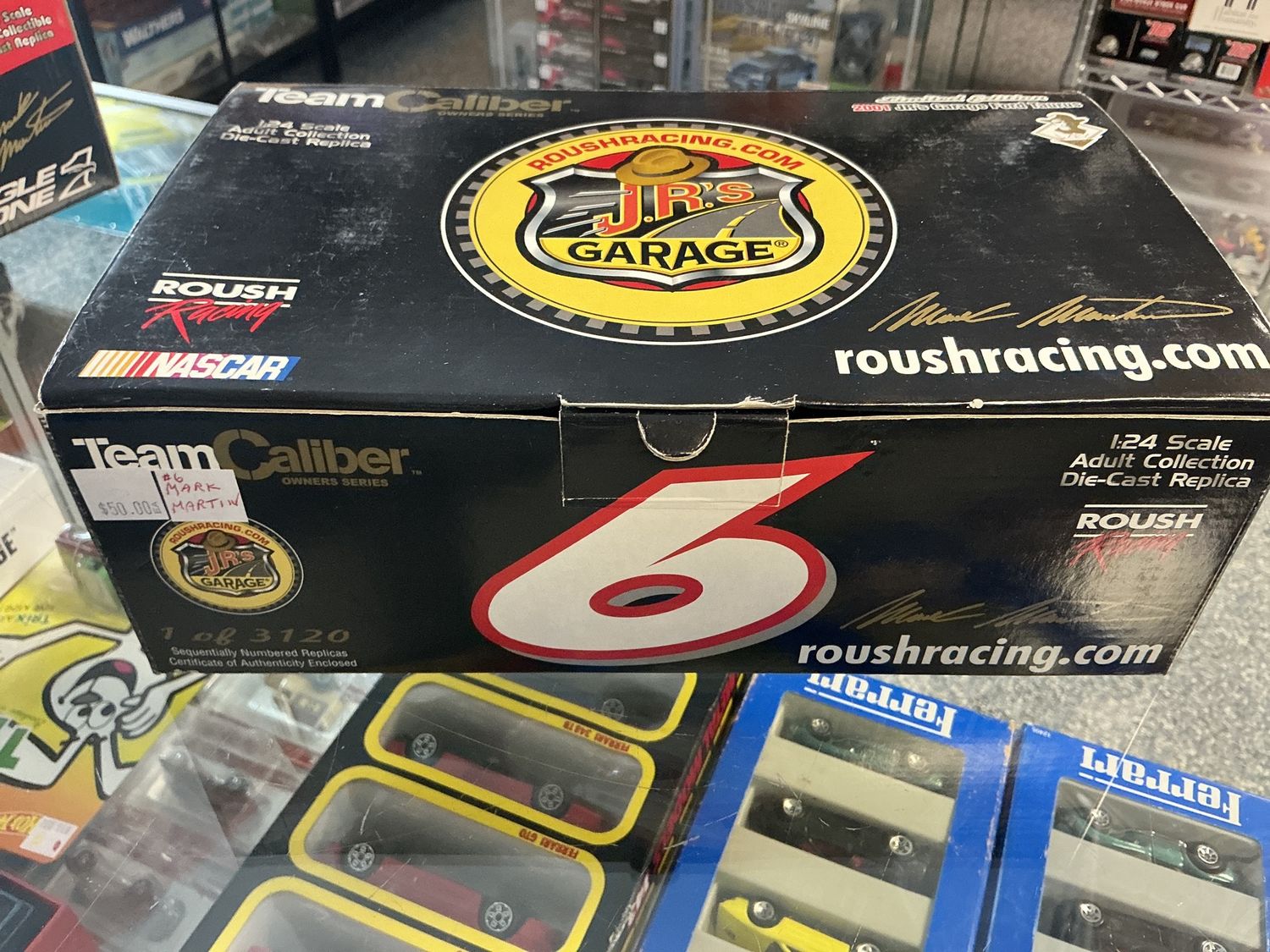 Mark Martin number six Roush racing