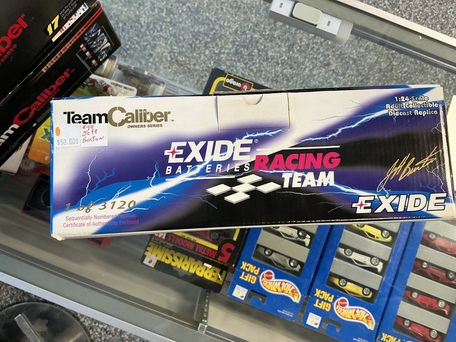 Jeff Burton 99 exide racing