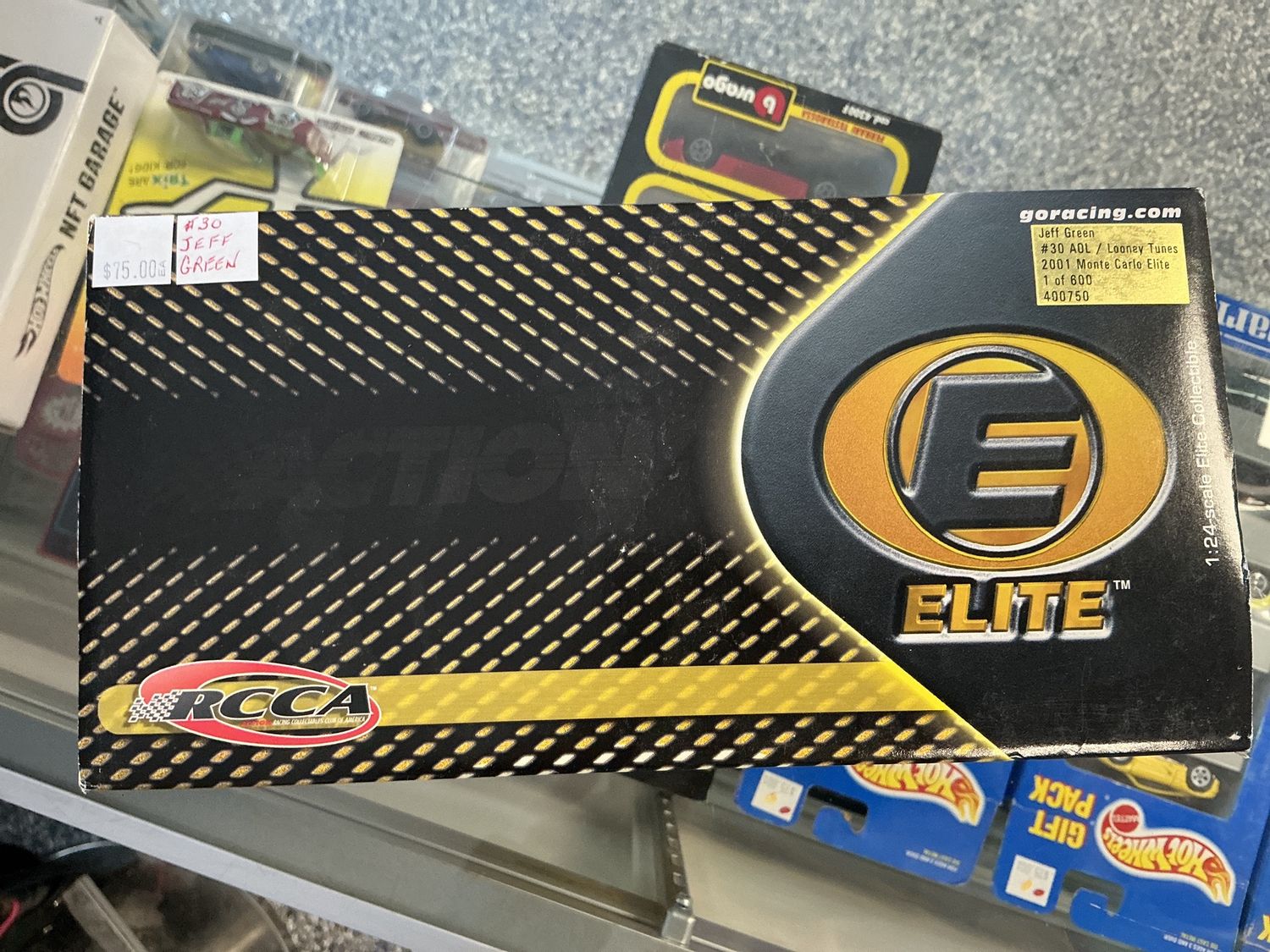 Jeff Green number 30 AOL Looney Tunes 2001 Monte Carlo elite