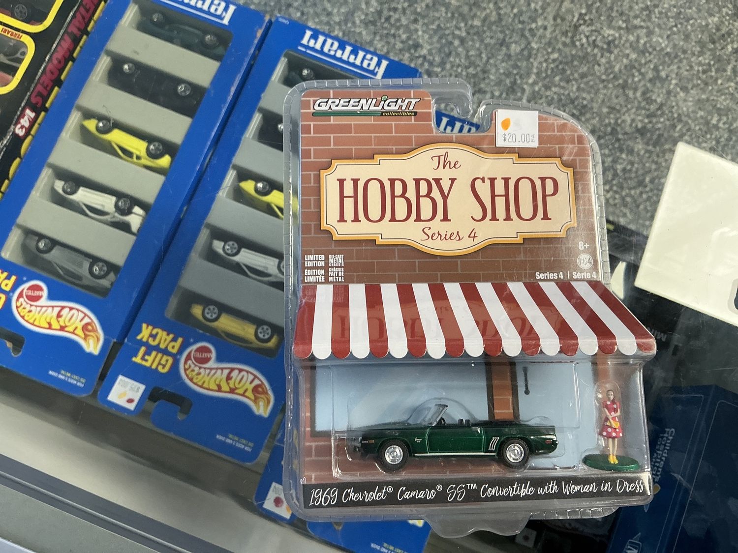 1969 Chevy Camaro SS convertible with women and dress