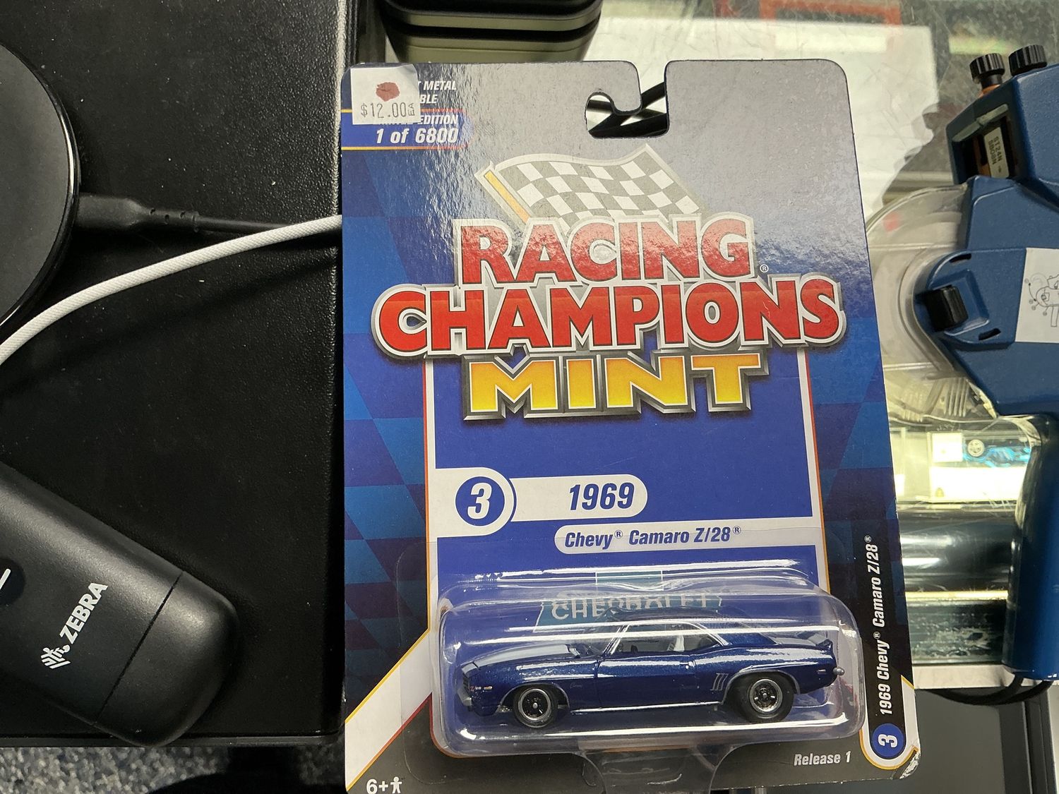 1969 Chevy Camaro Z 28 blue