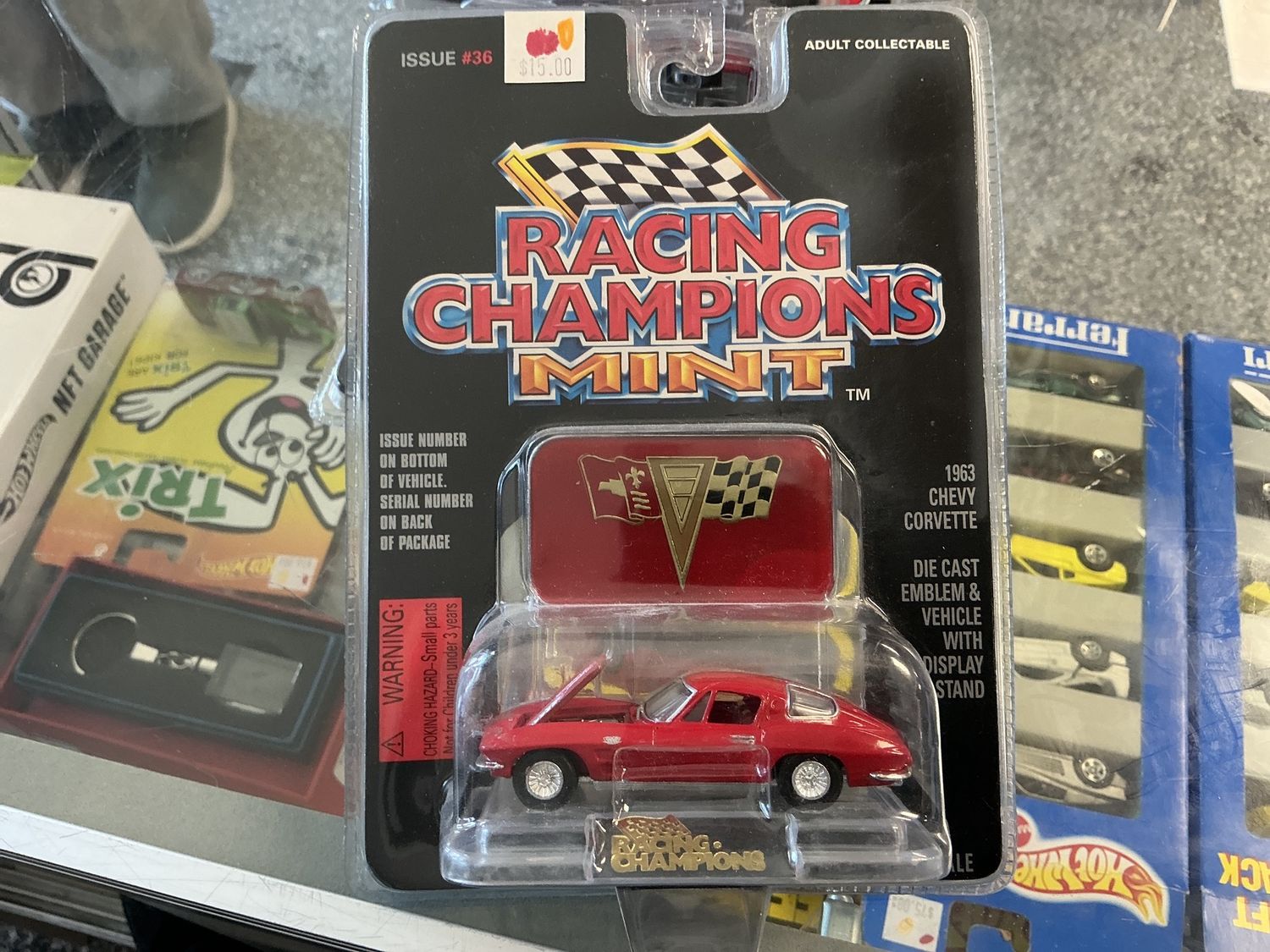 Racing champions mint 1963 Chevy Corvette
