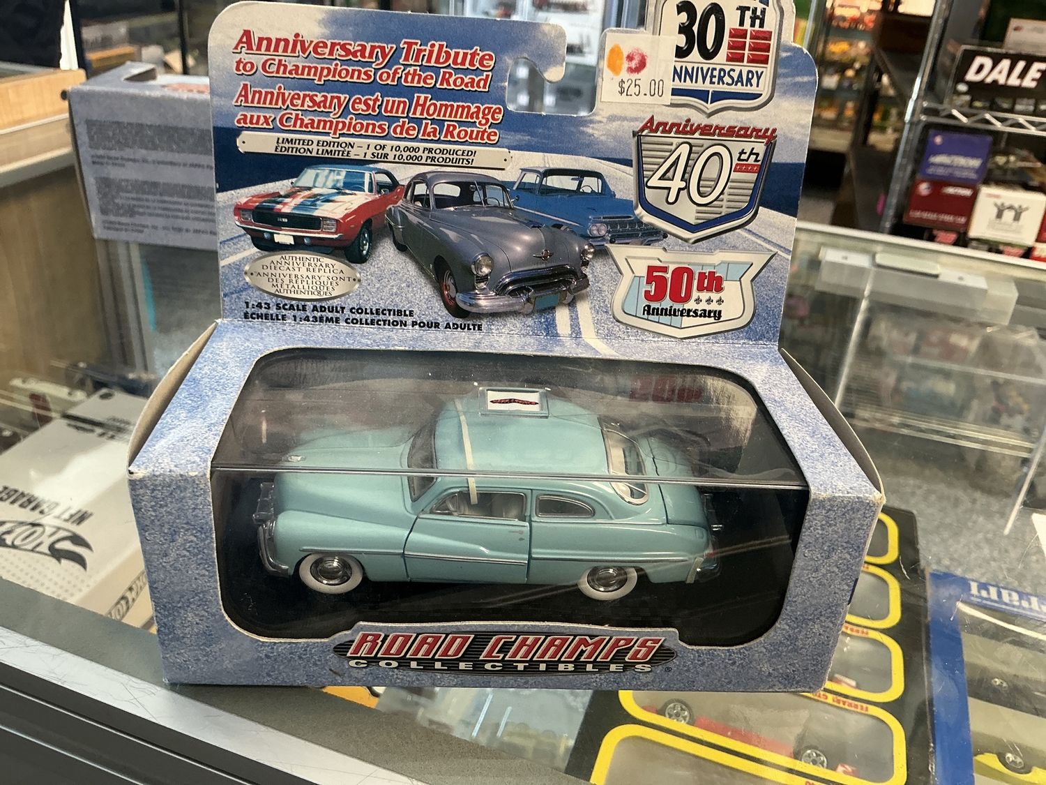 Road champs 1949 Mercury club baby blue