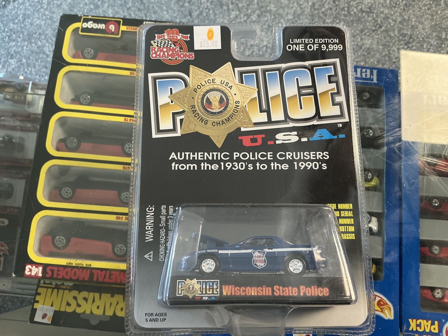 US police 1996 Chevy Camaro issue number 83