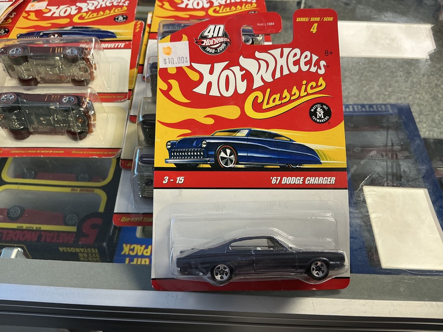 Hot wheels Classics, 1967 Dodge charger blue