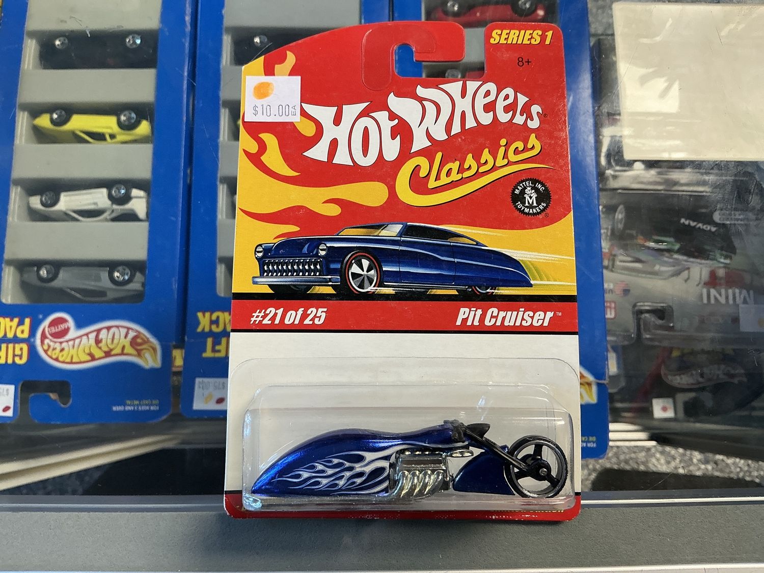 Hot wheels Classics, pit cruiser blue