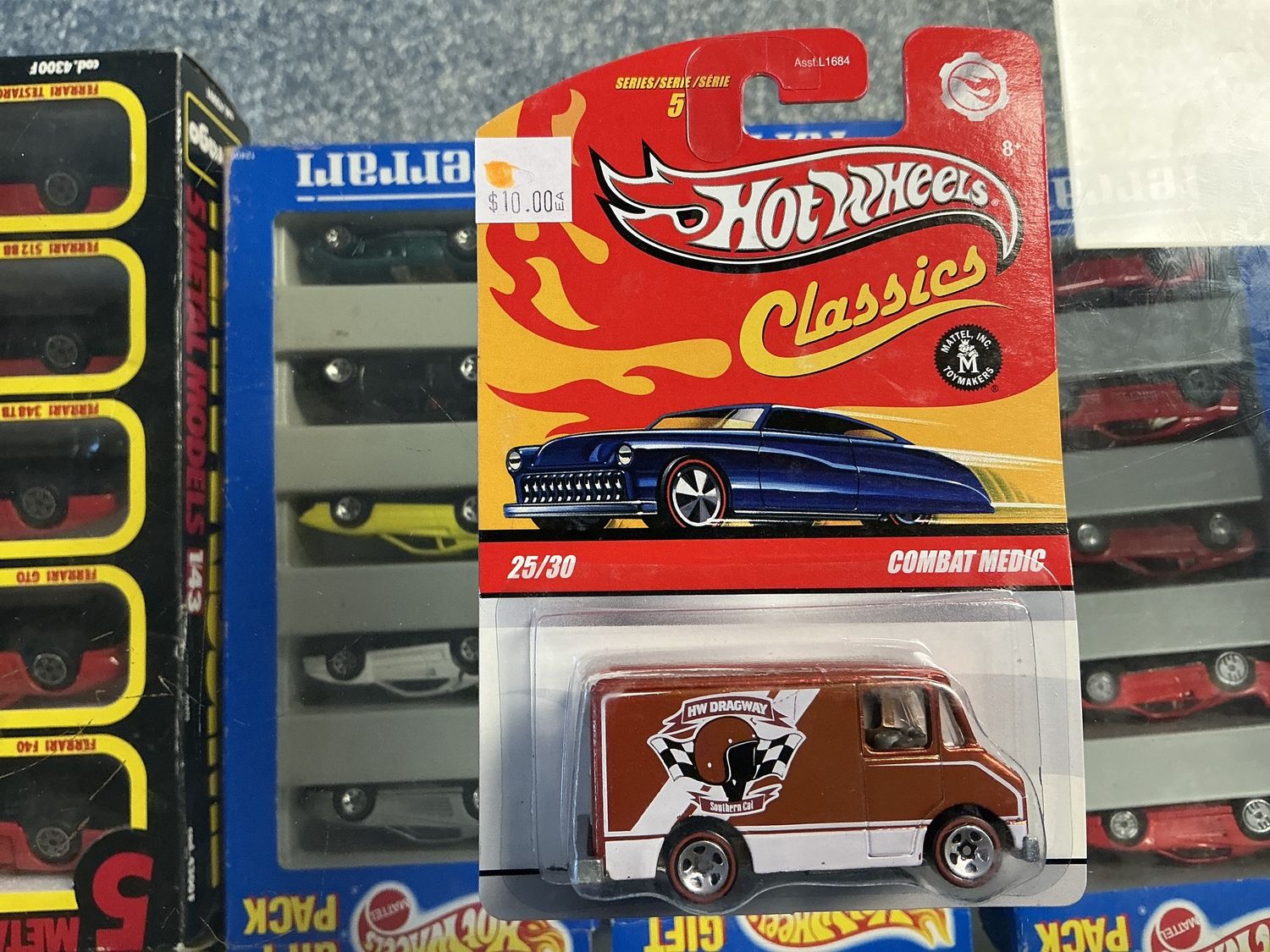 Hot wheels Classics combat medic copper