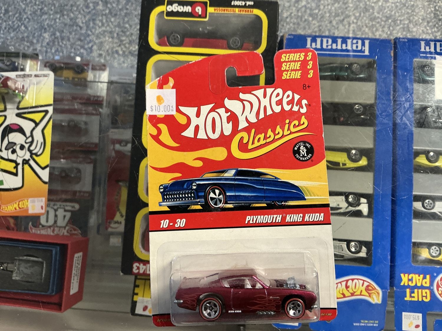 Hot wheels classic Plymouth king kuda pink