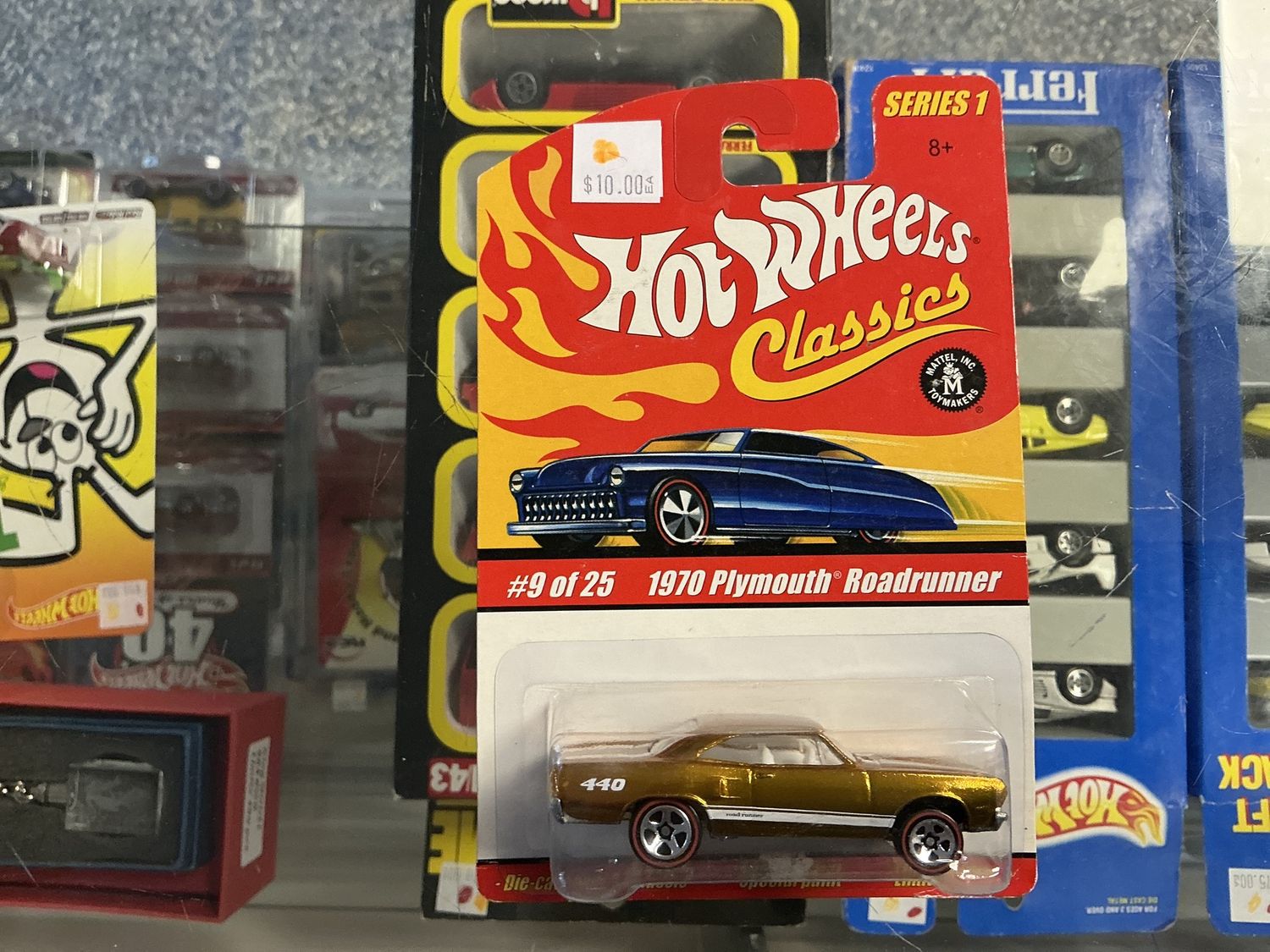 Hot wheels classic 1970 Plymouth Rd., Runner gold