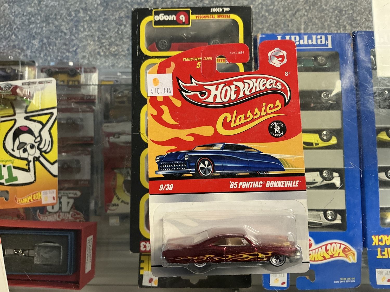 Hot wheels classic 1965 Pontiac Bonneville red