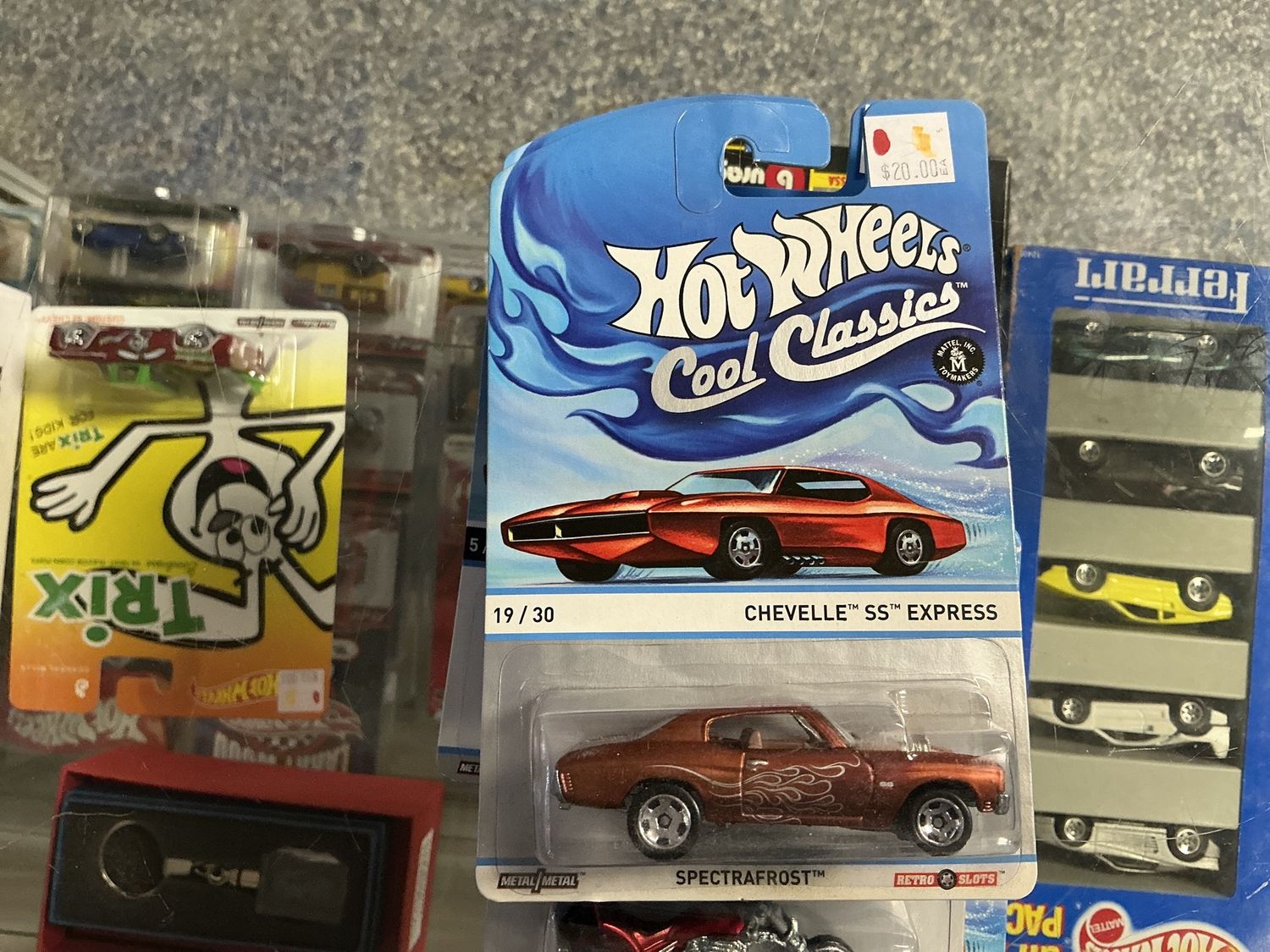 Hot wheels, cool Classics, Chevelle, SS express bronze