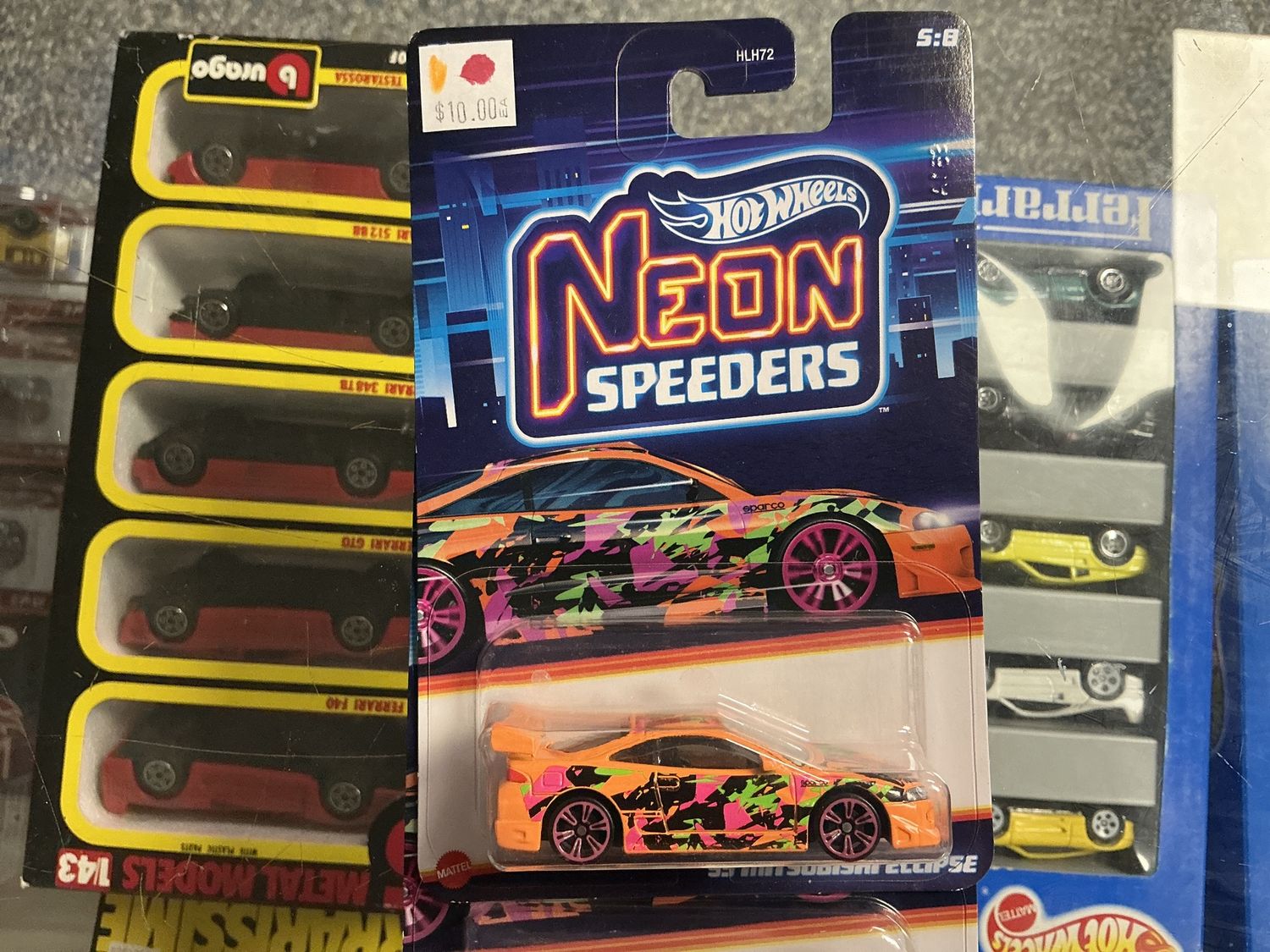 Hot wheels neon speeders  1995 Mitsubishi eclipse