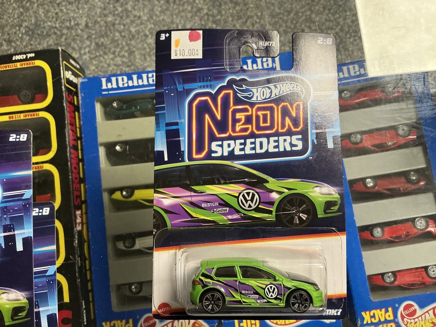 Hot wheels neon speeders Volkswagen golf MK seven