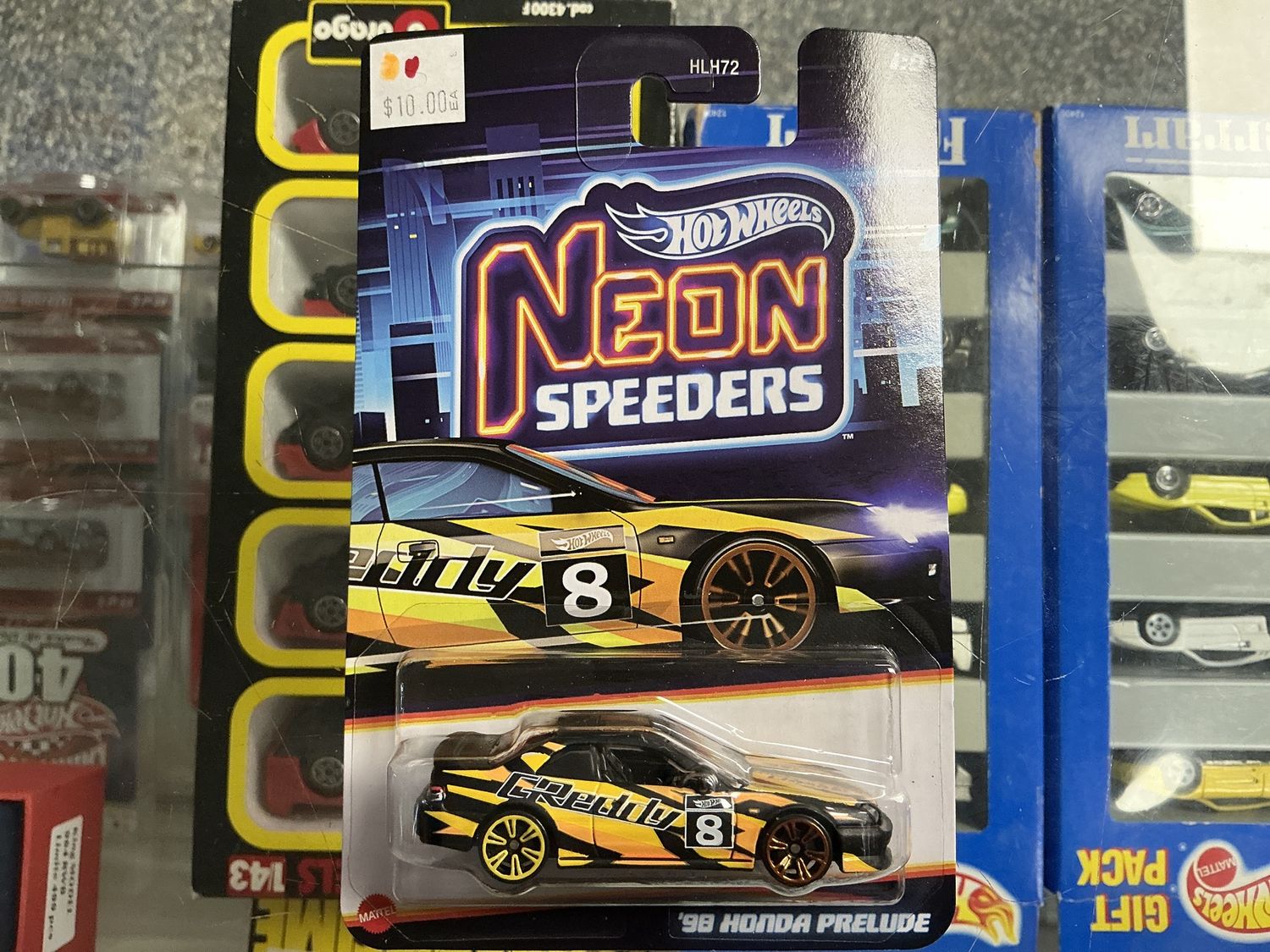 Hot wheels neon speeders 1998 Honda prelude