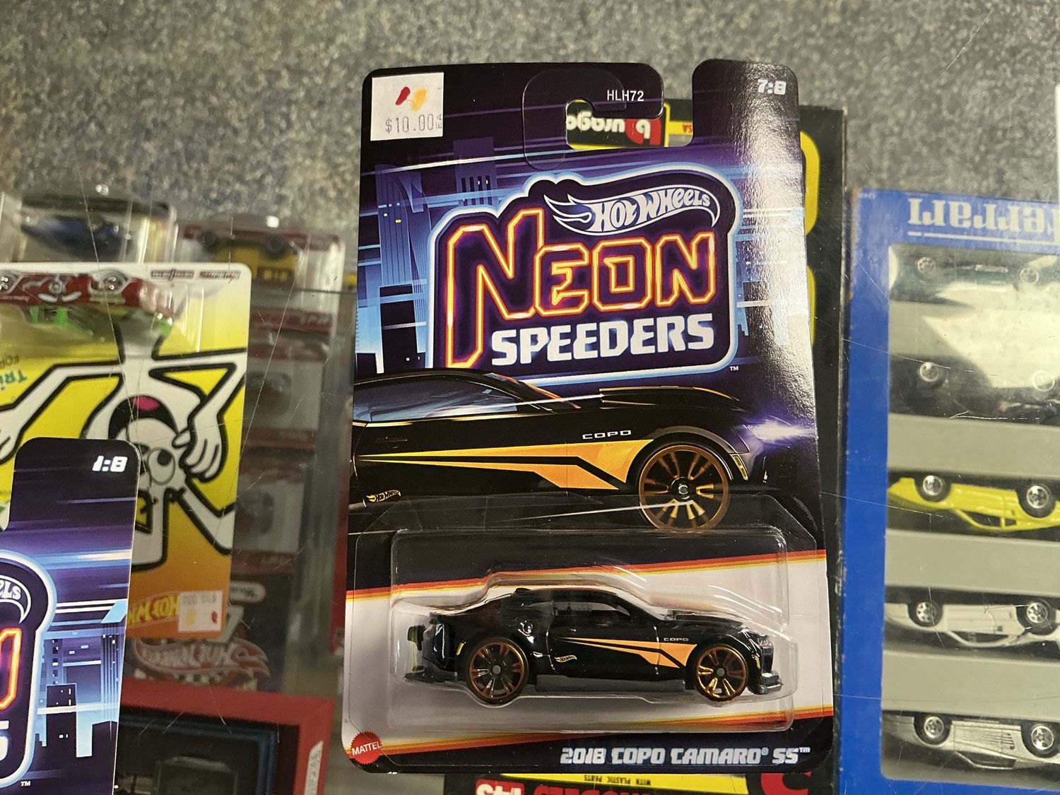 Hot wheels neon speeders 2018 Copo Camaro SS