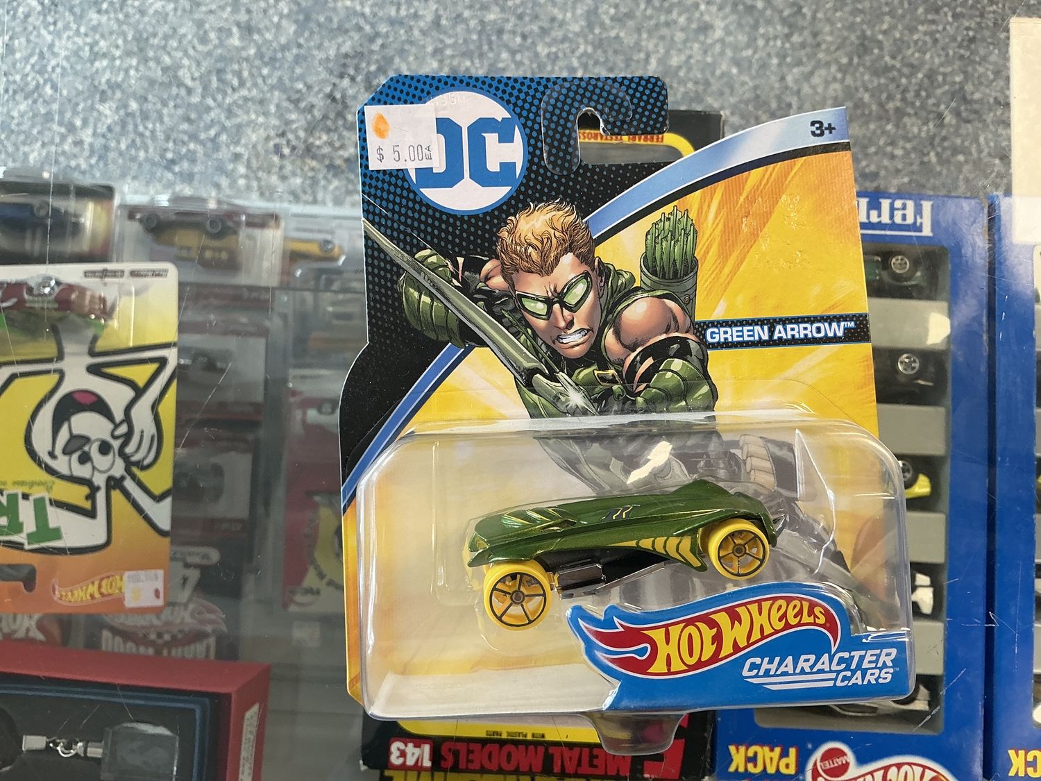 Hot wheels, character, cars, green arrow, DC