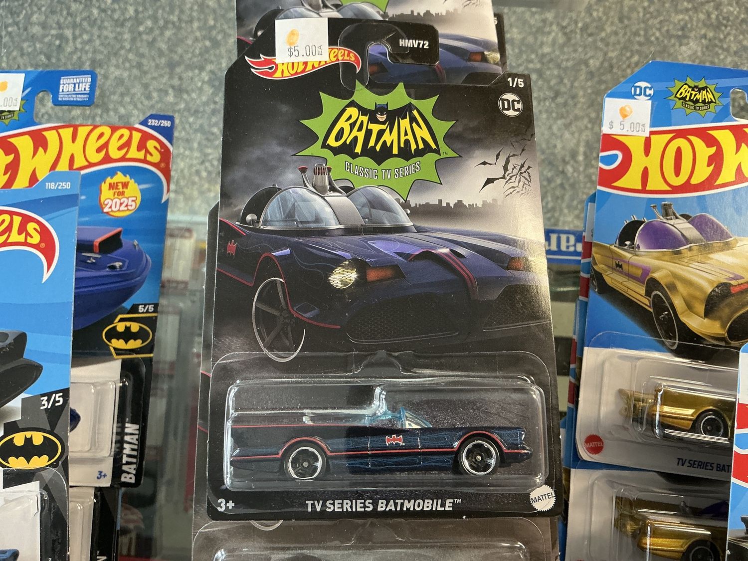 Batman classic TV series Batmobile Blue
