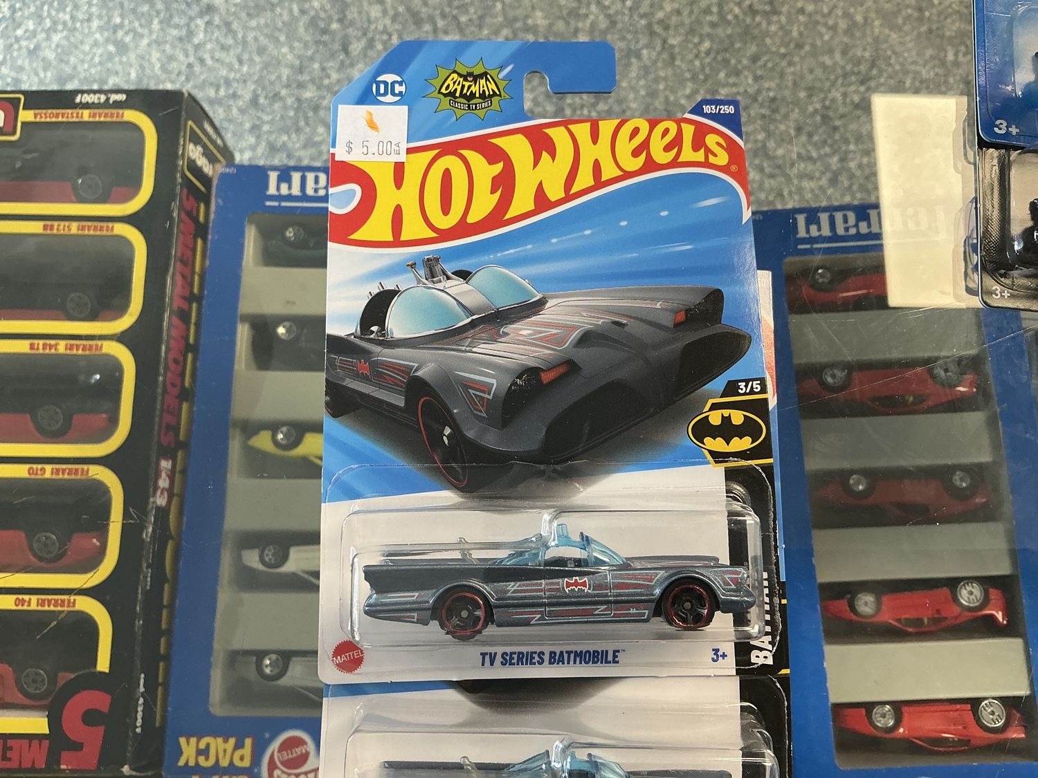 TV series Batmobile light blue