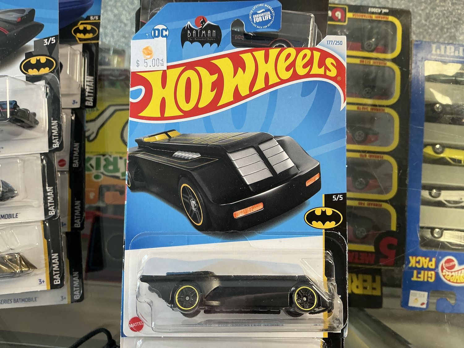Hot wheels Batman, the animated series black