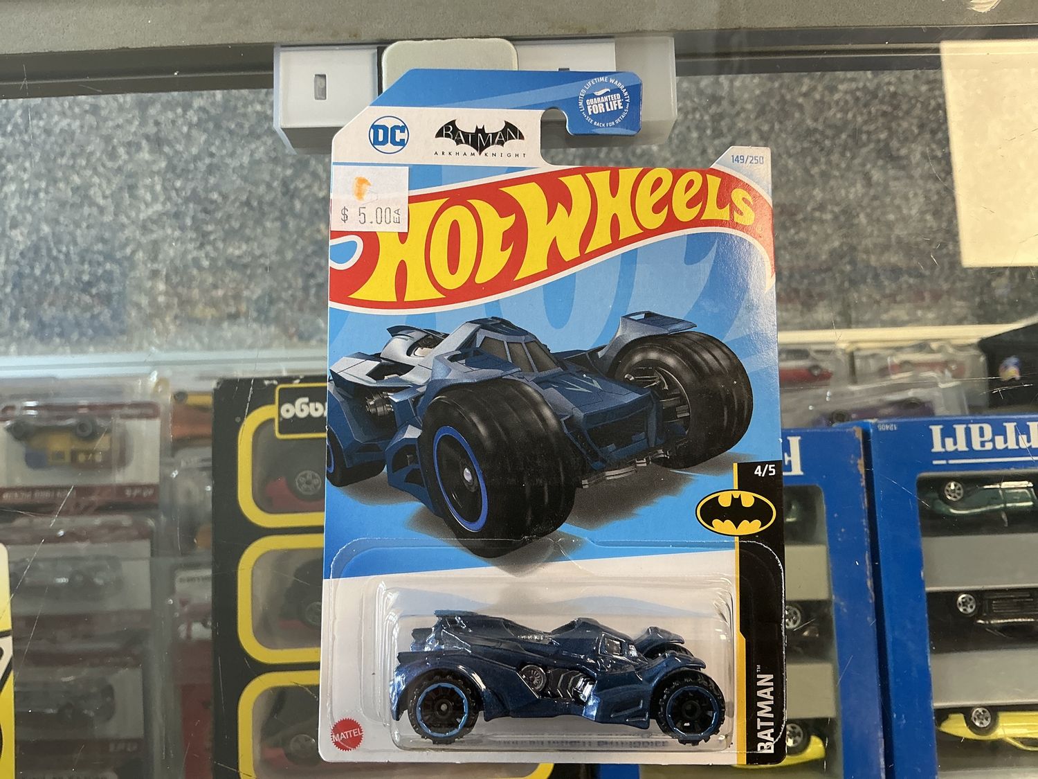 Batman, Arkham Knight, Batmobile blue