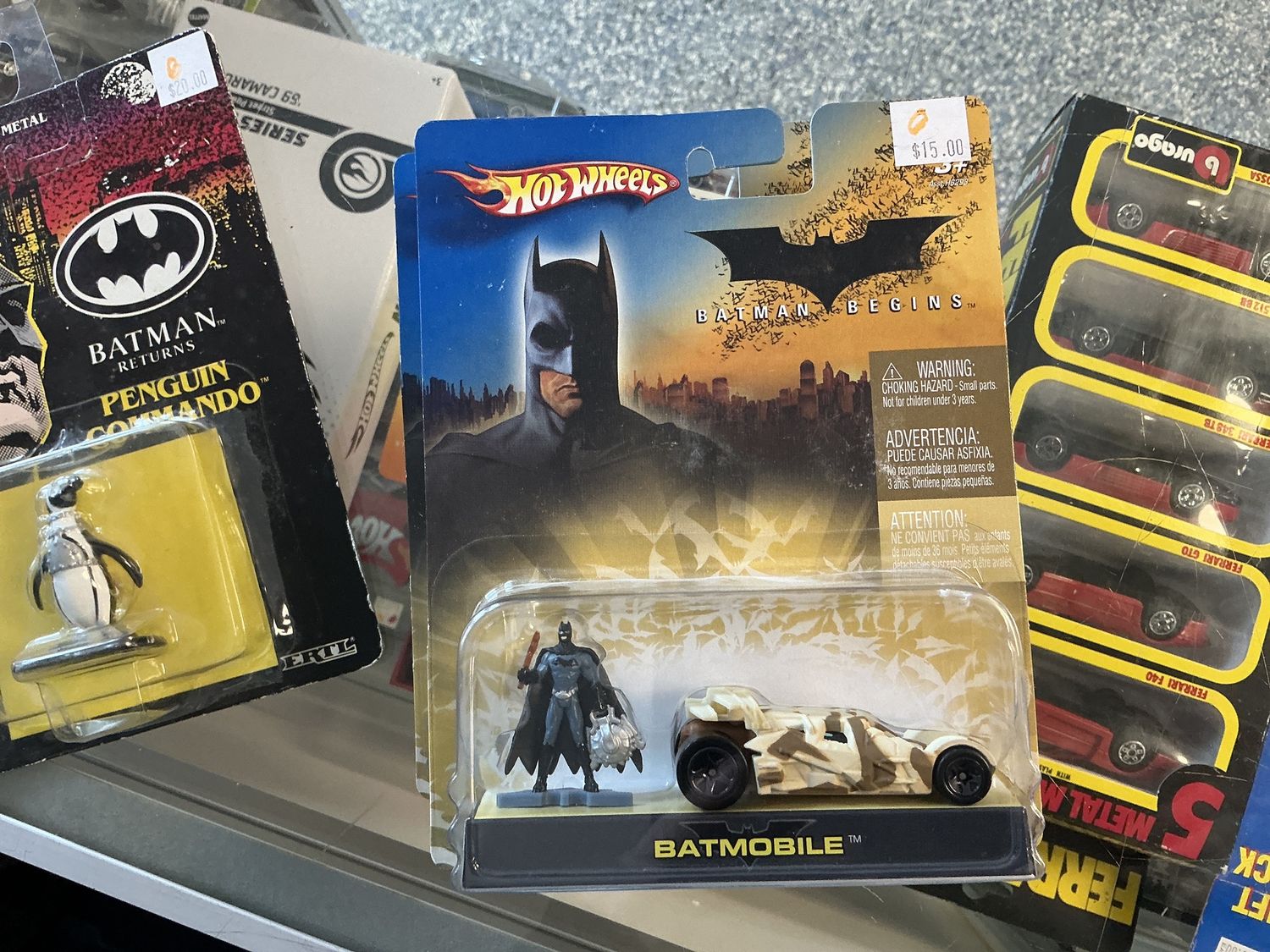 Batman begins tan Batmobile