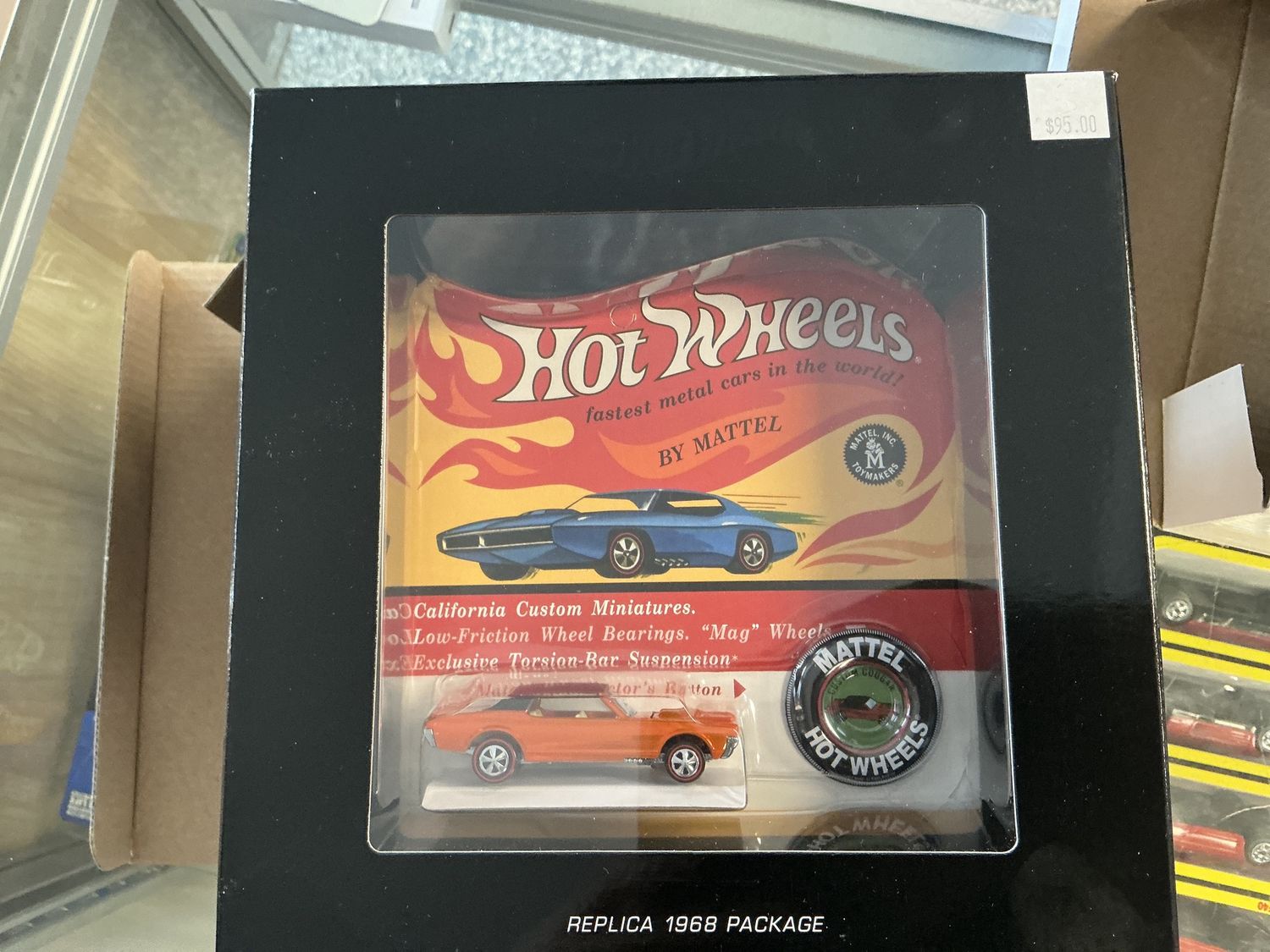 California custom miniatures replica 1968 package cougar