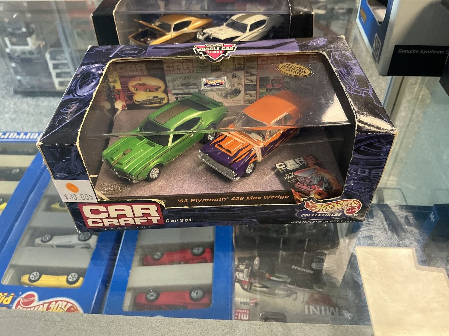 Hard craft magazine car set 63 Plymouth