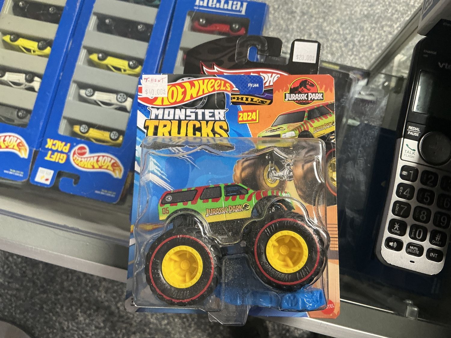 Jurassic Park monster truck treasure hunt