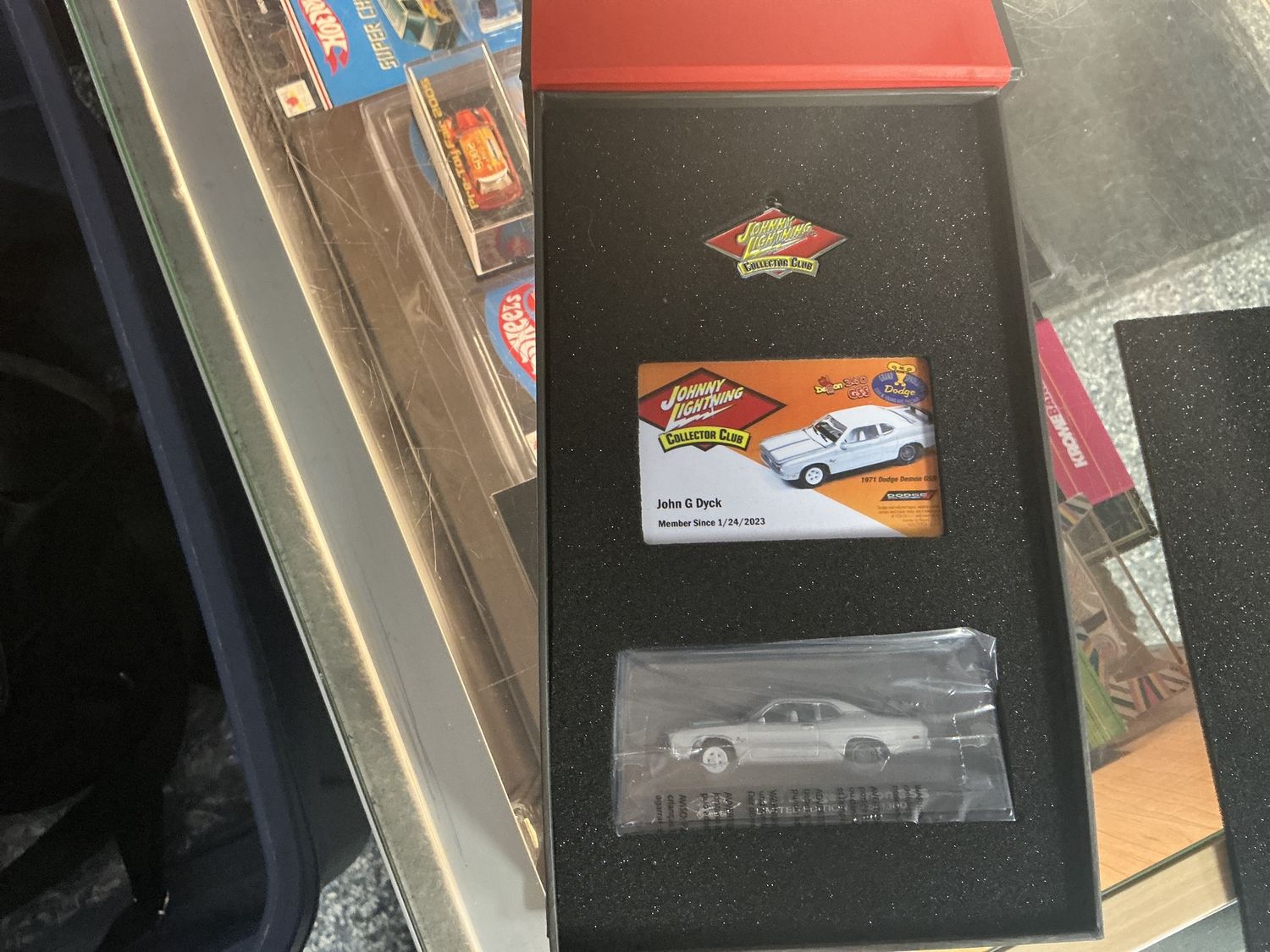 Johnny lightning collector club Dodge Demon