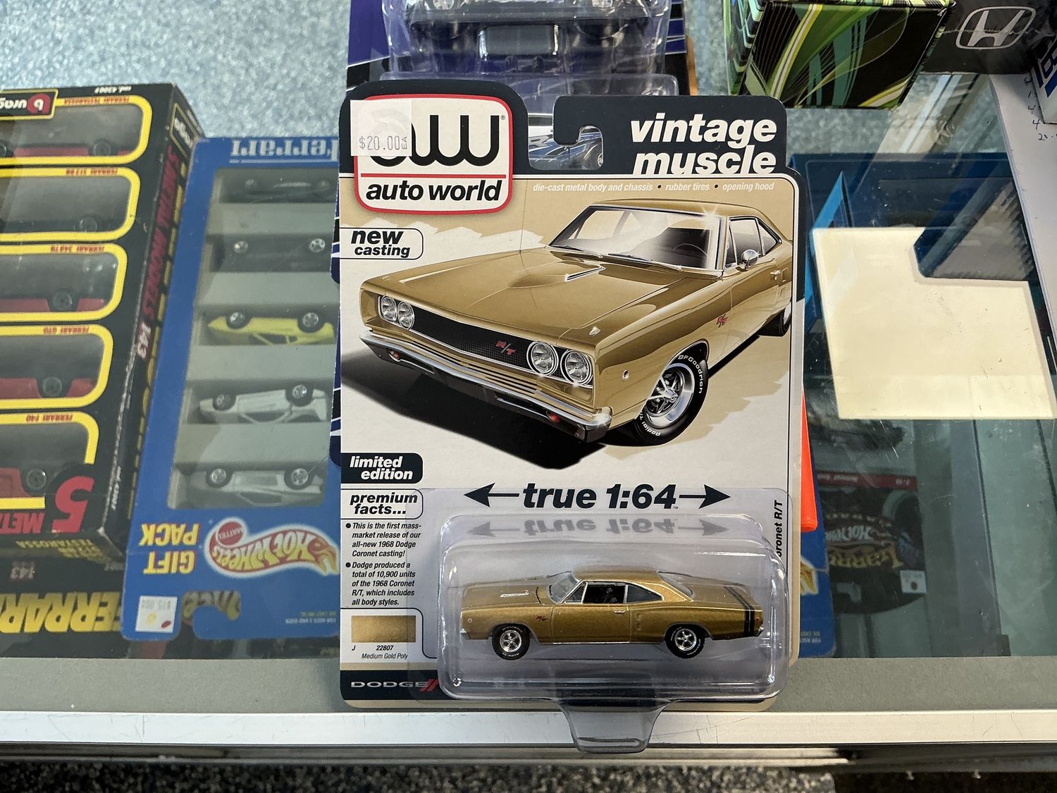 1968 Dodge Cornett RT gold