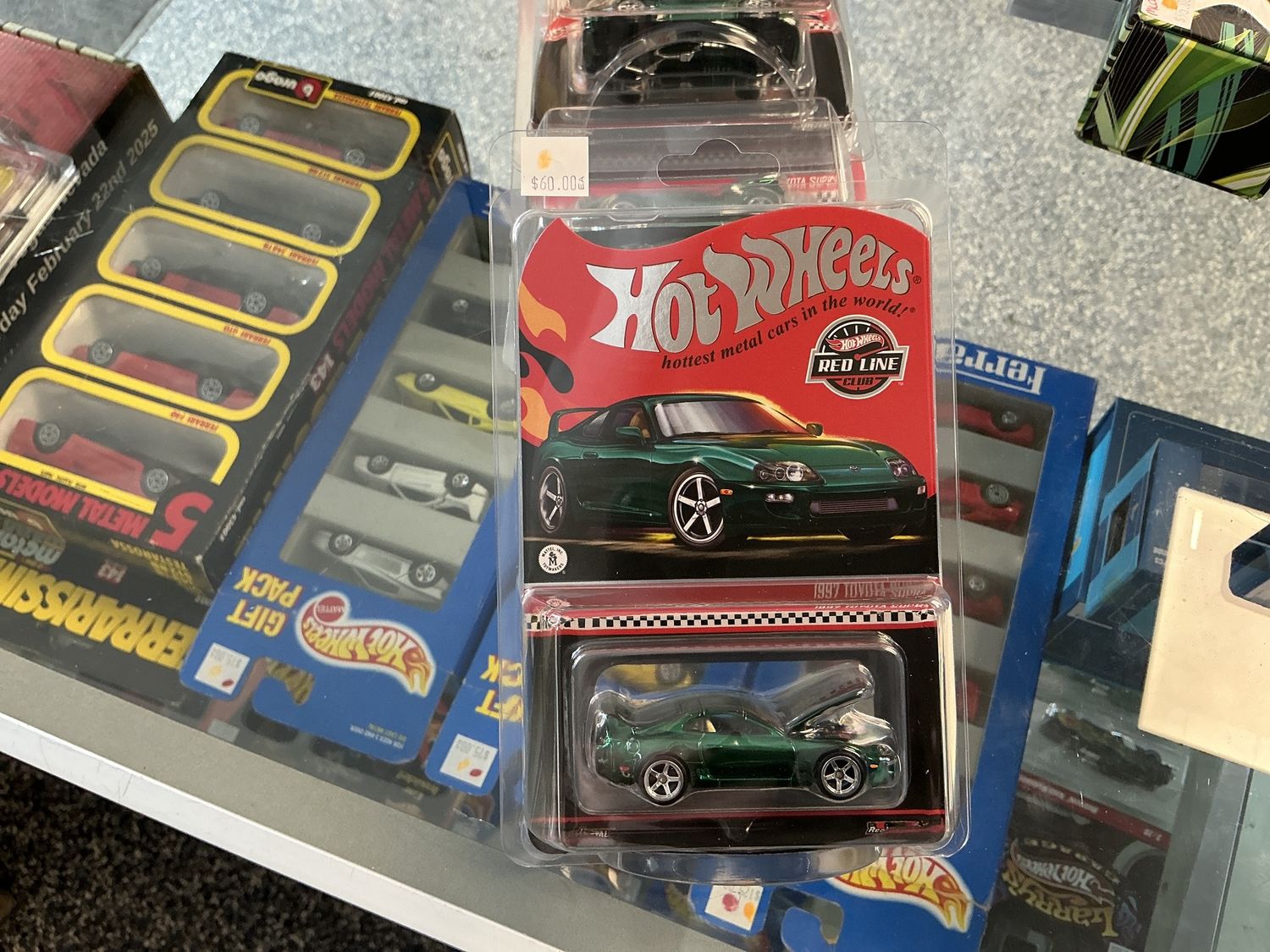 RLC 1997 Toyota supra green