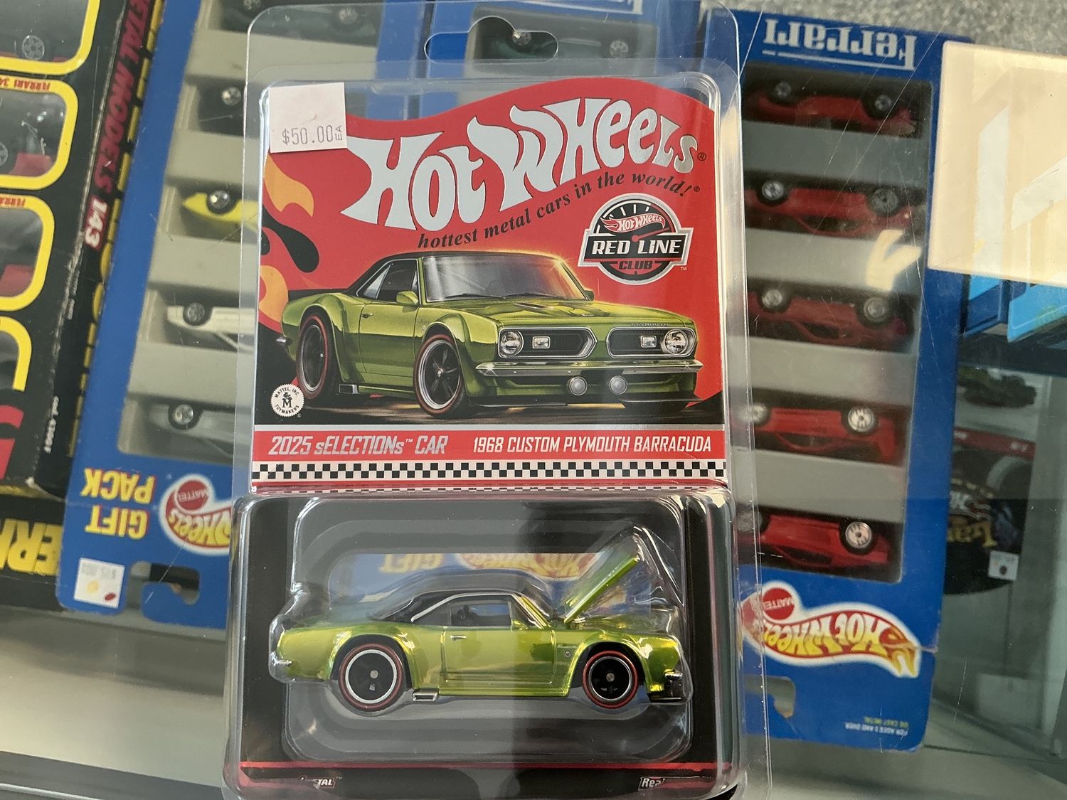 RLC 1968 custom Plymouth barracuda green