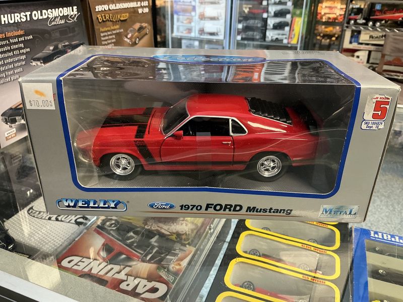 1974 Mustang red