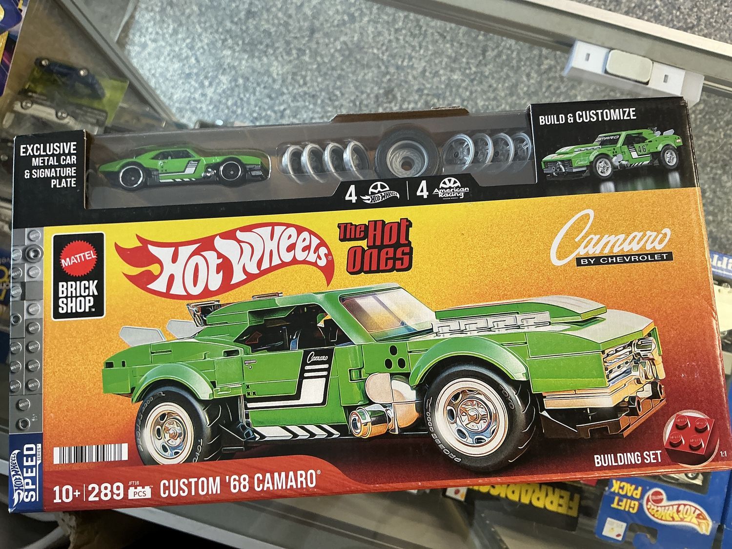 Brick shop for hot ones Camaro 1968 custom