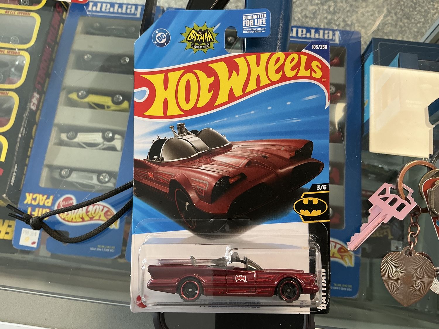 TV series Batmobile red