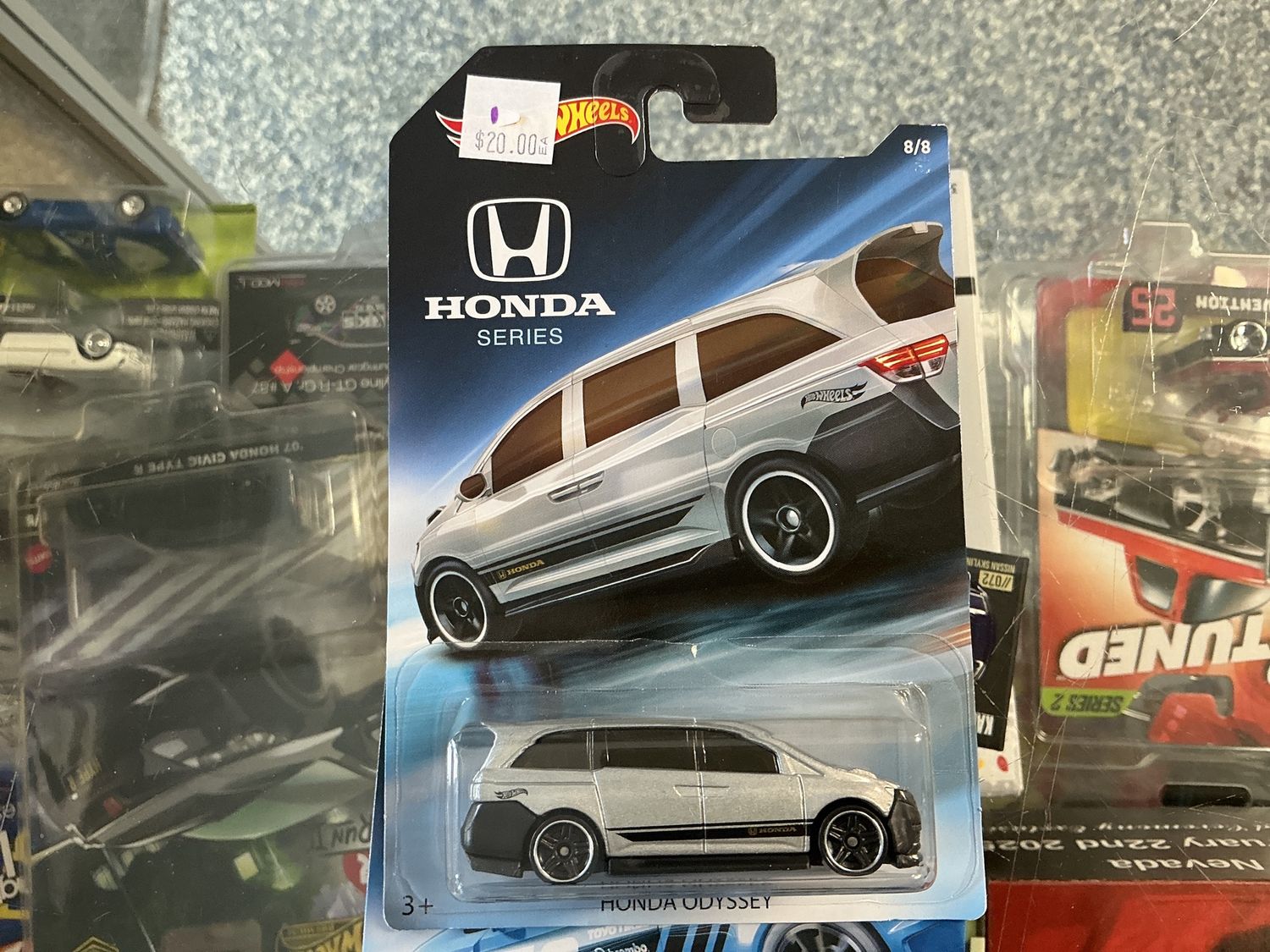 Honda series Honda Odyssey, silver