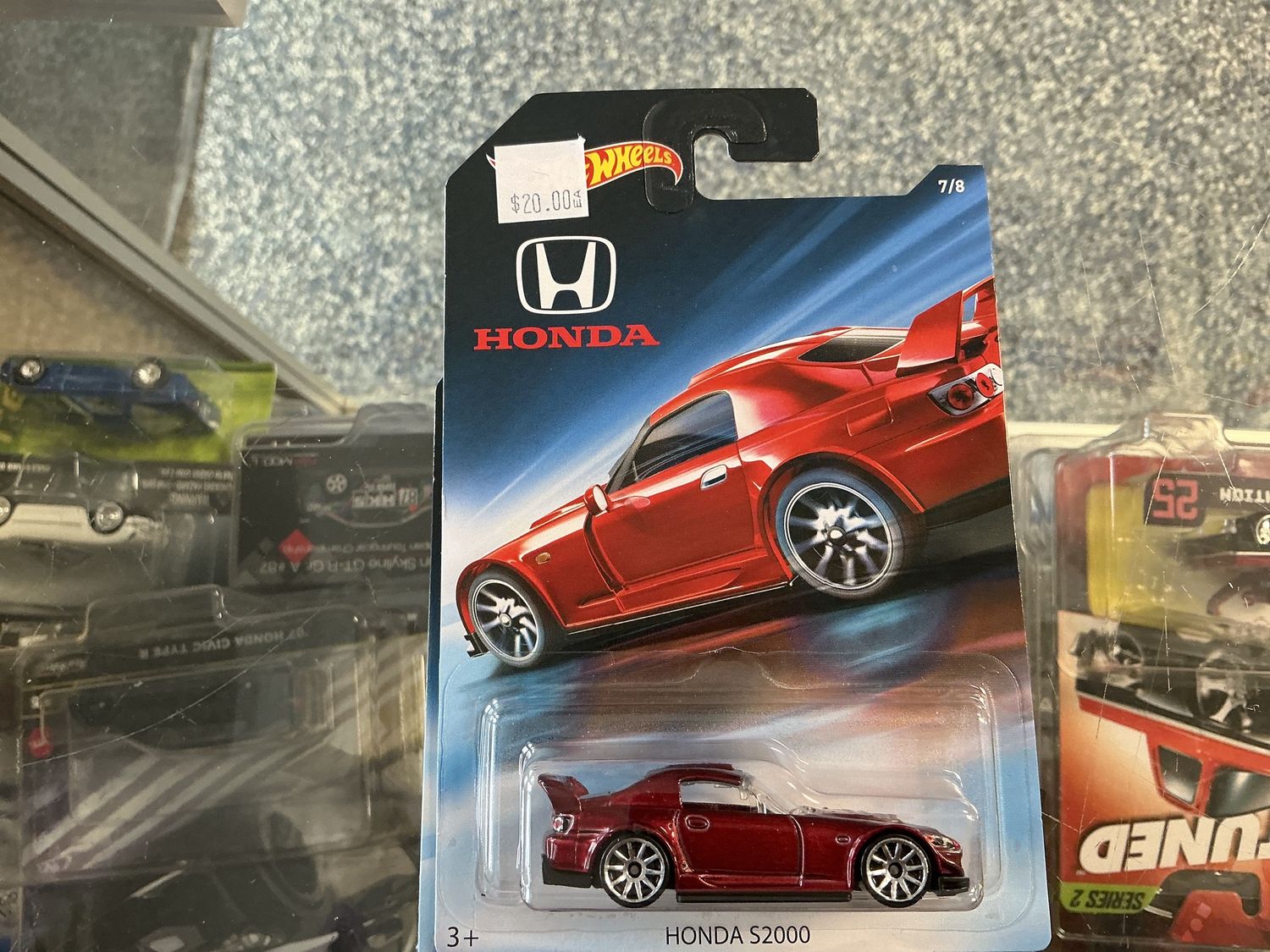 Honda series Honda S 2000 red