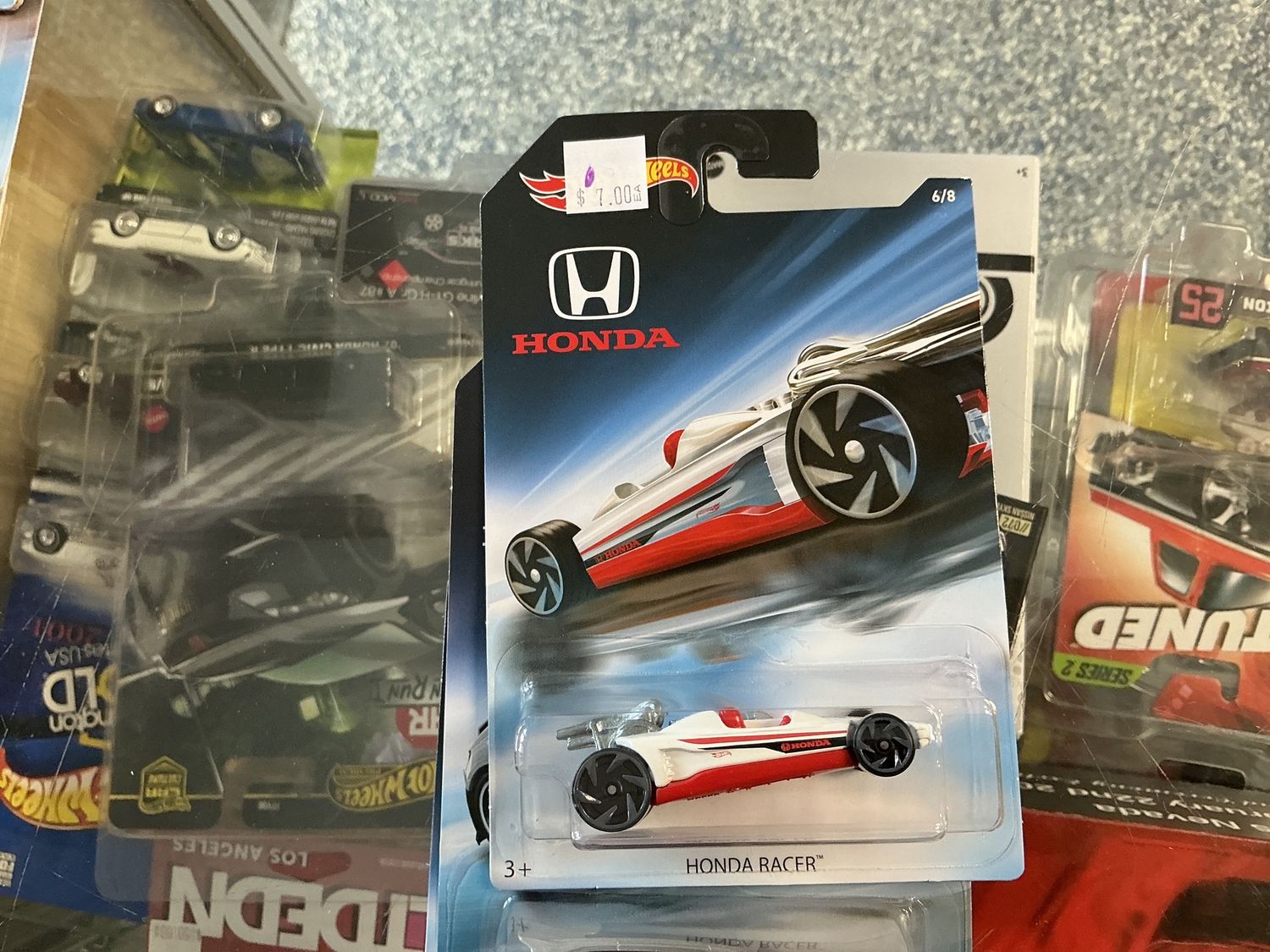 Honda series Honda racer red and white