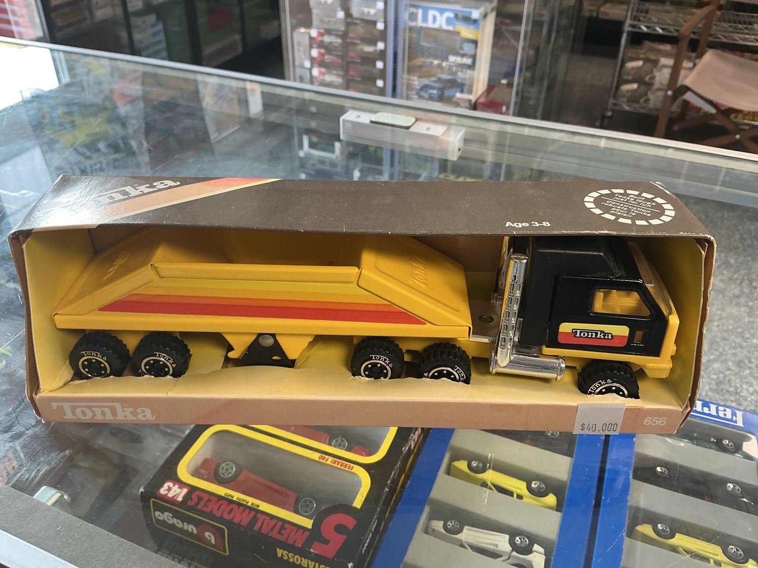Tonka bottom dump set
