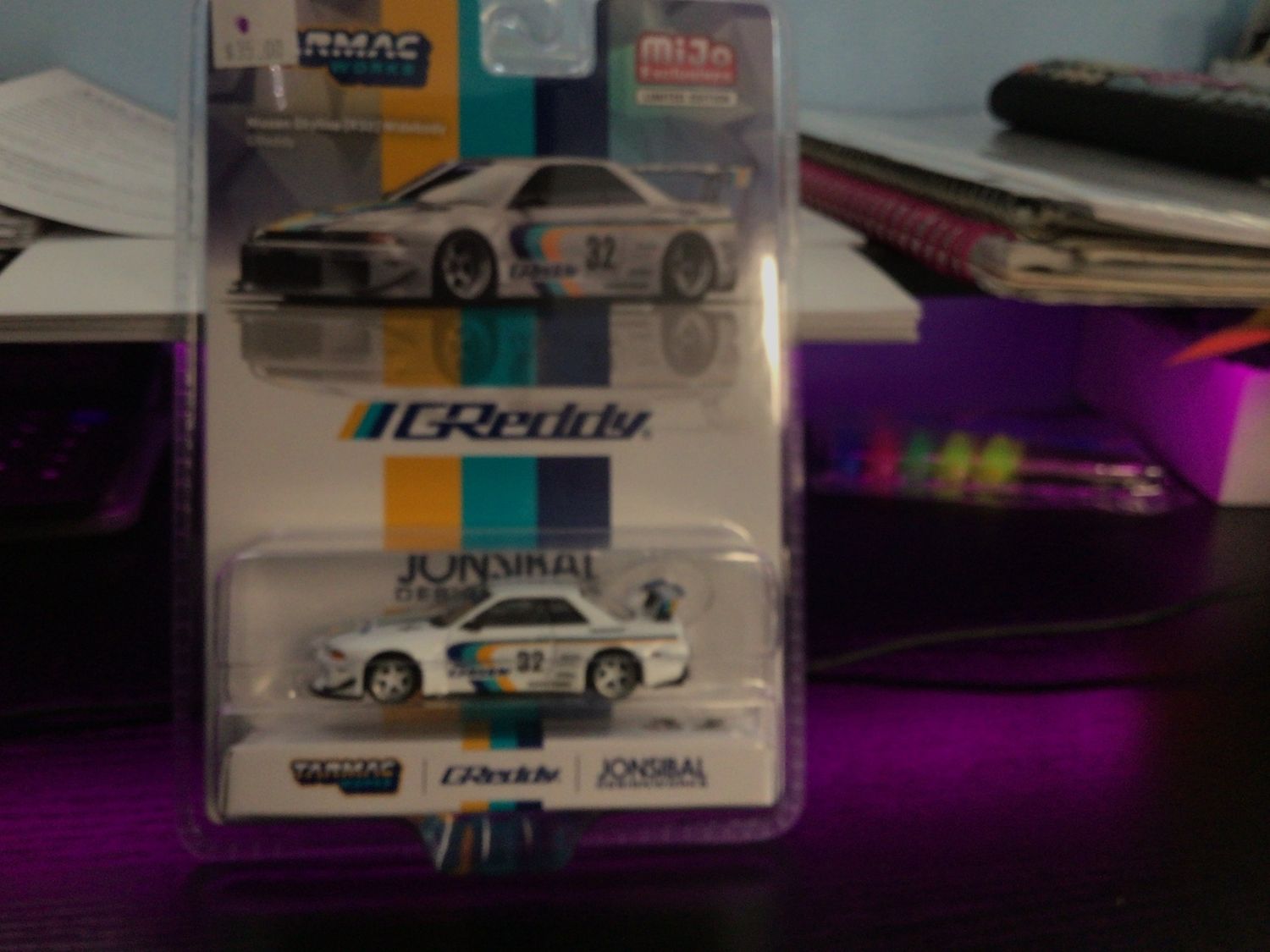 Nissan skyline R 32 widebody  GReddy White