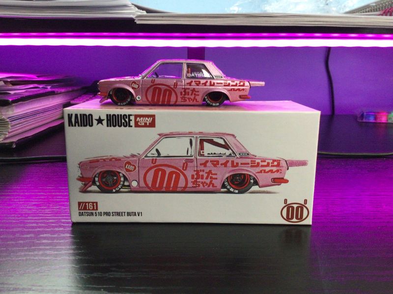 Datsun, 510 Pro Street Buta V1 pink