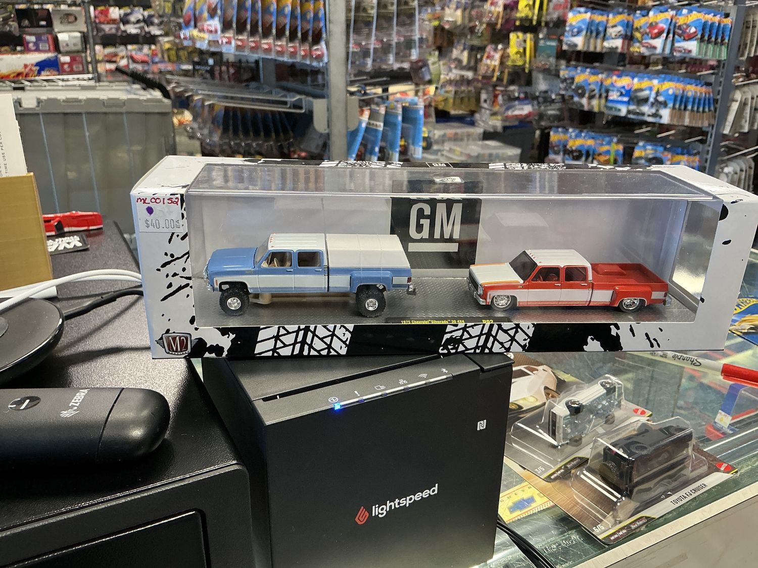 1975 Chevy Silverado 30 4 x 4 and a 1976 GMC Sierra 3500